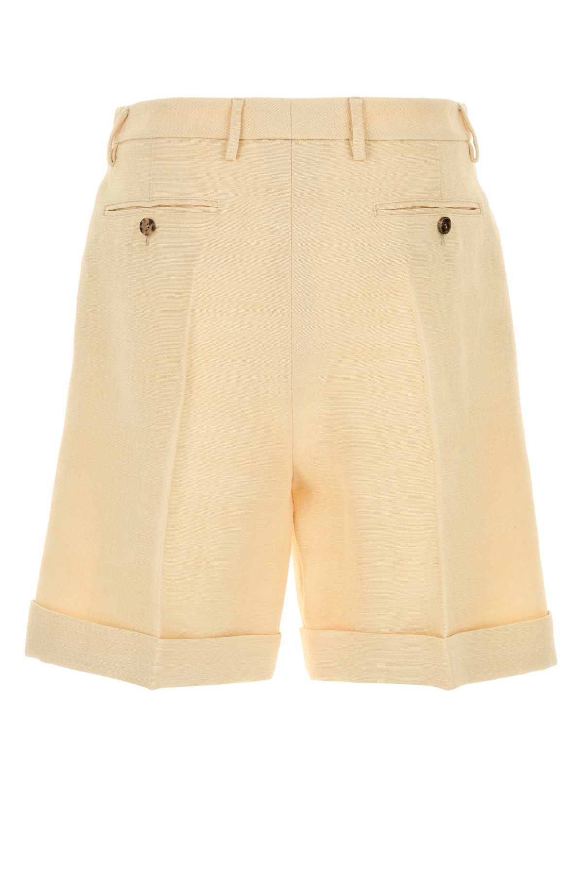 VALENTINO GARAVANI Bermuda Mini Jute Shorts for Men