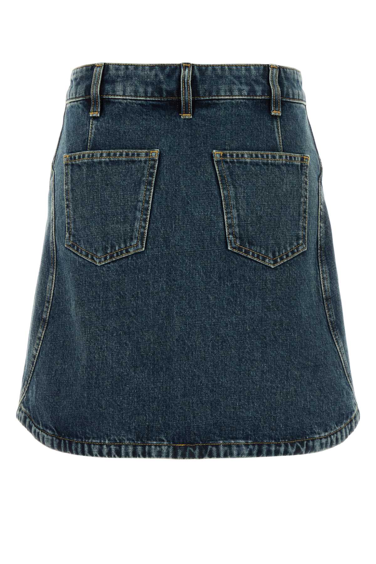 GIVENCHY Women's Essential Denim Mini Skirt