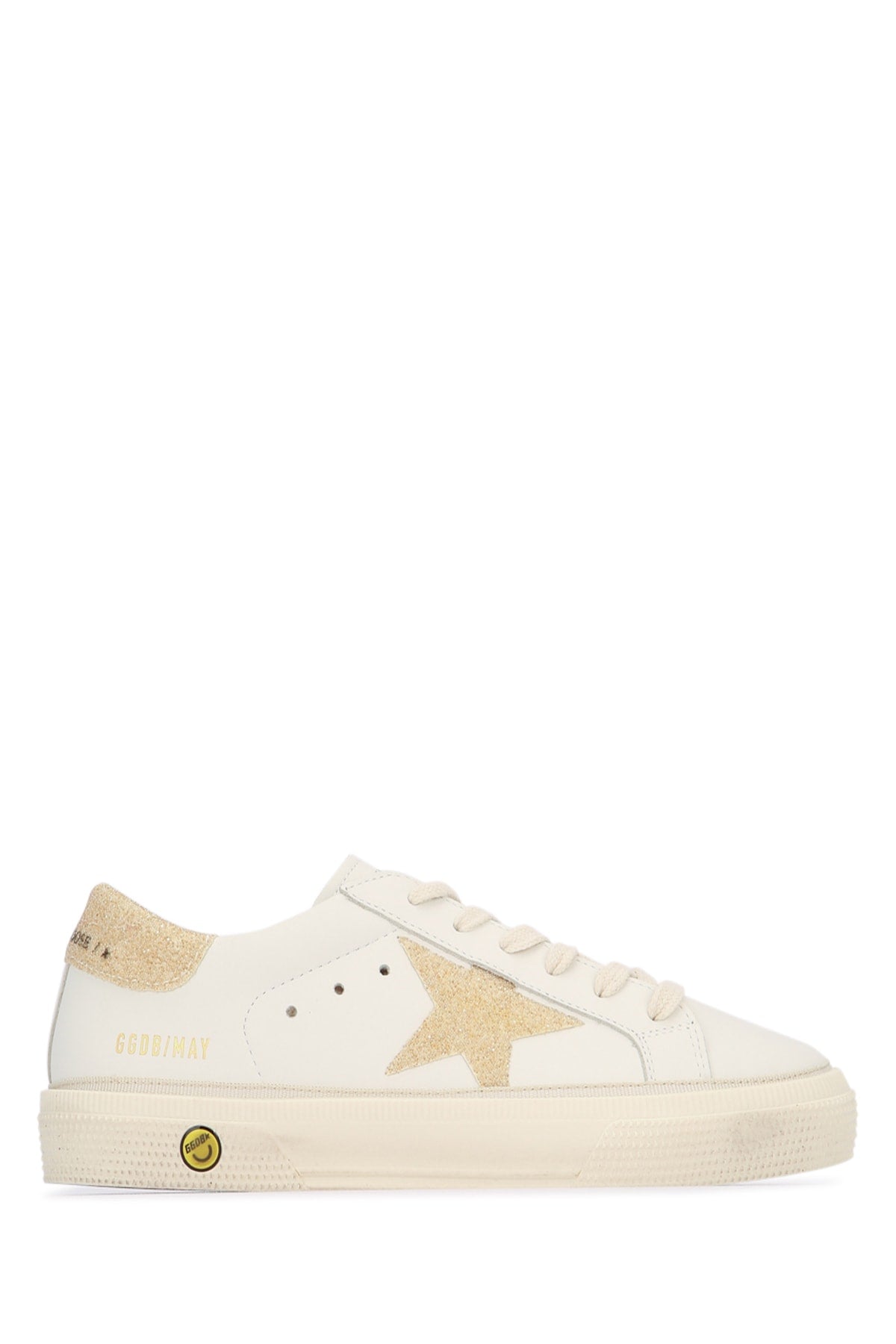 GOLDEN GOOSE KIDS Mini Leather Upper Crystal Sneakers for Kids