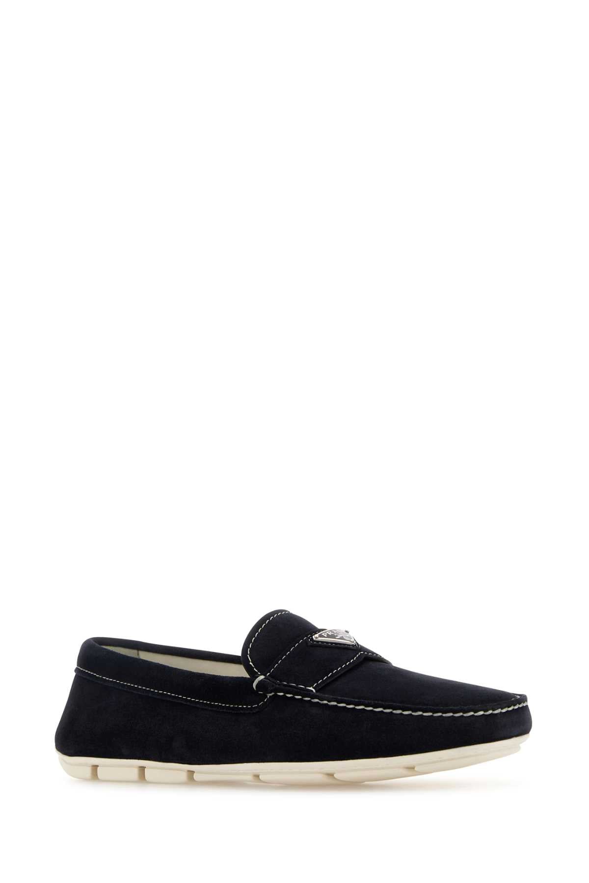PRADA Suede Loafers for Men - Stylish and Comfortable