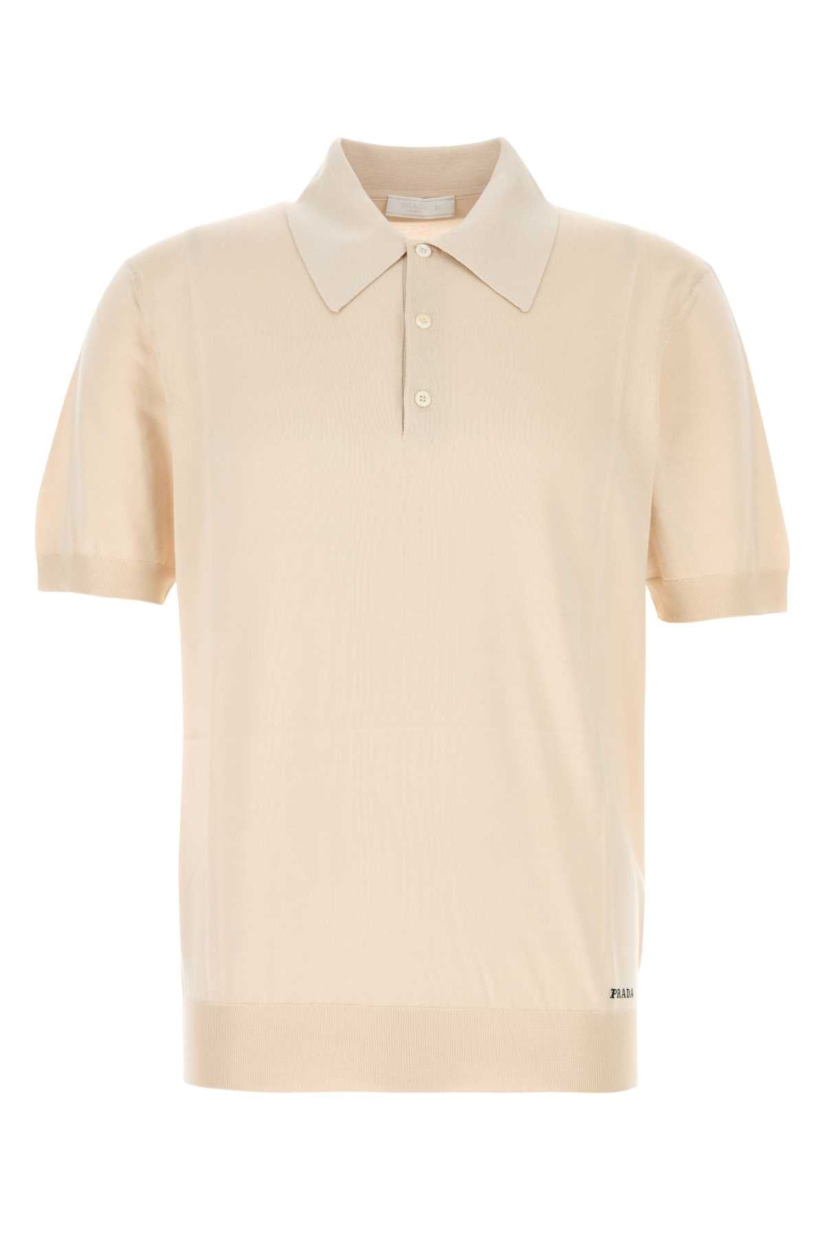 PRADA Silk Polo Shirt for Men
