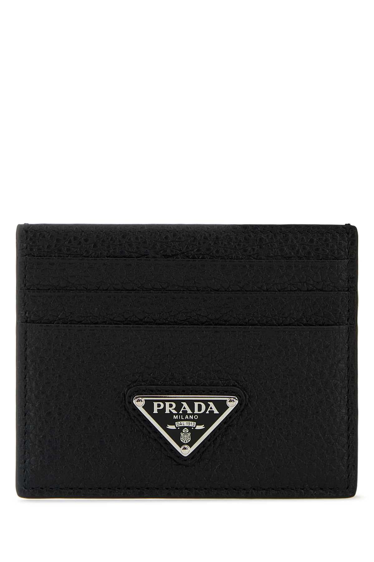 PRADA Mini Leather Card Holder