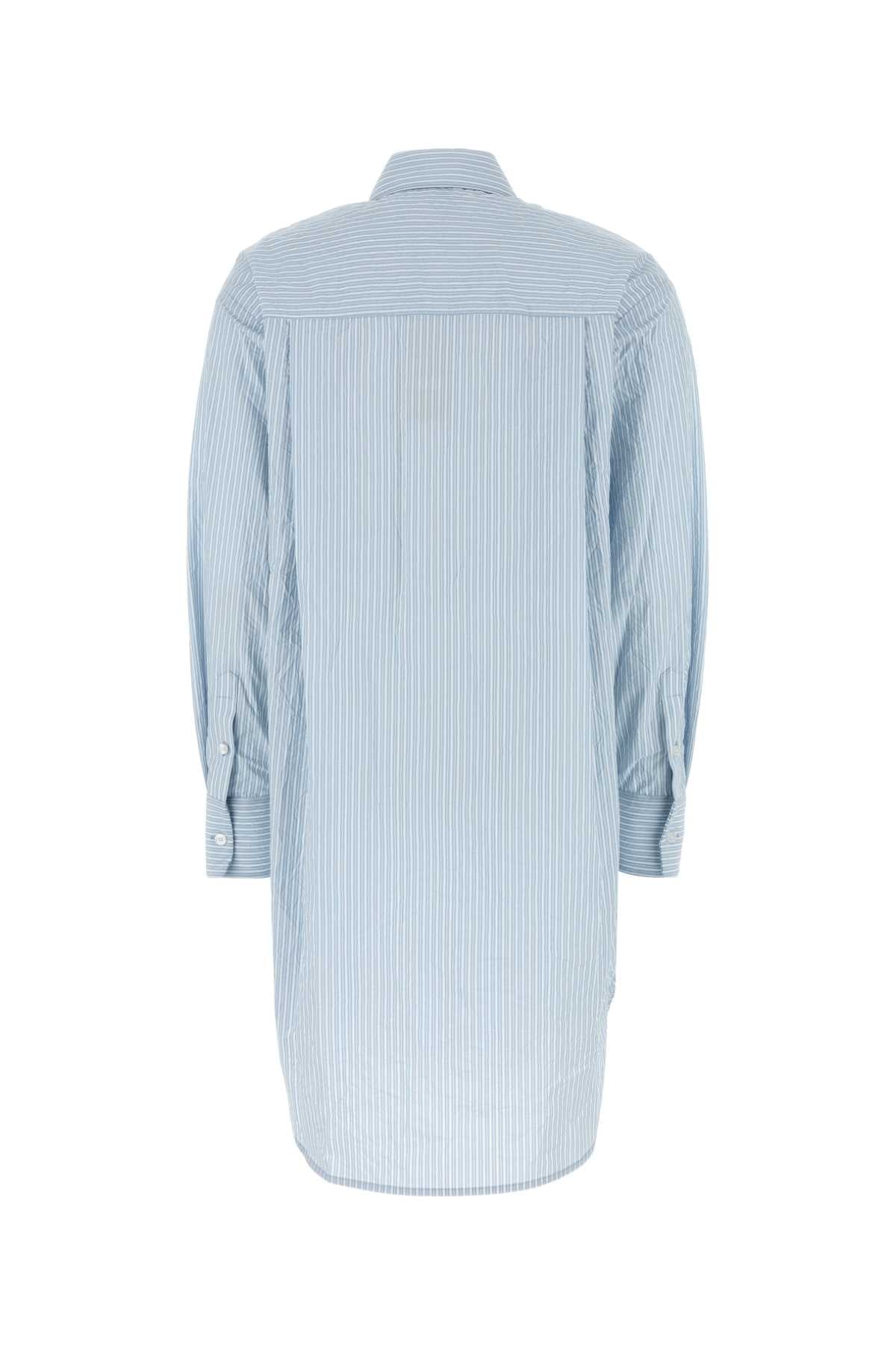 MICHAEL BY MICHAEL KORS Embroidered Chambray Shirt Dress - Mini Style for Women