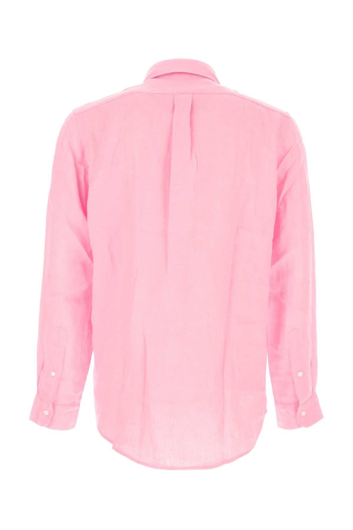 POLO RALPH LAUREN Linen Button-Up Shirt for Men - SS25 Collection