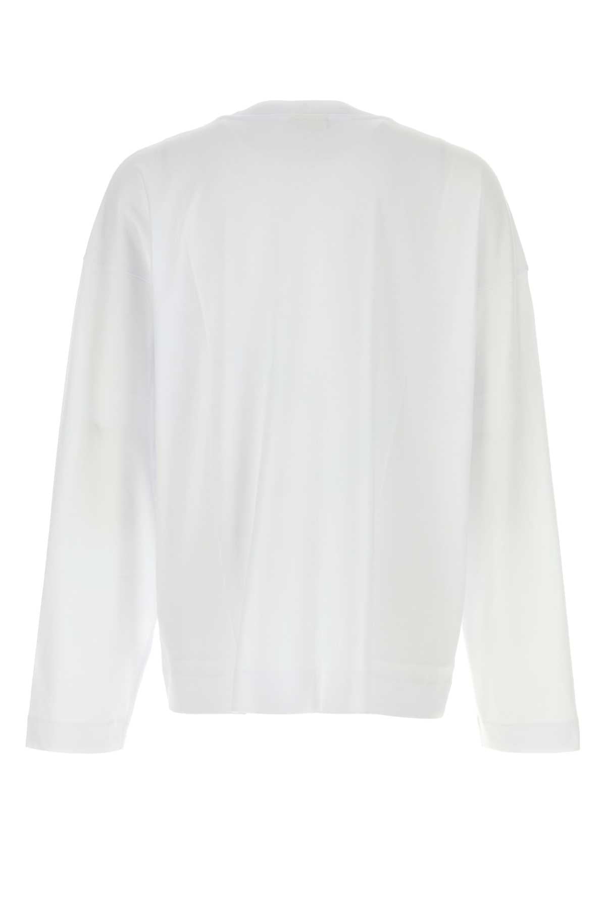 DRIES VAN NOTEN Oversized Cotton T-Shirt for Men - Spring/Summer 2025