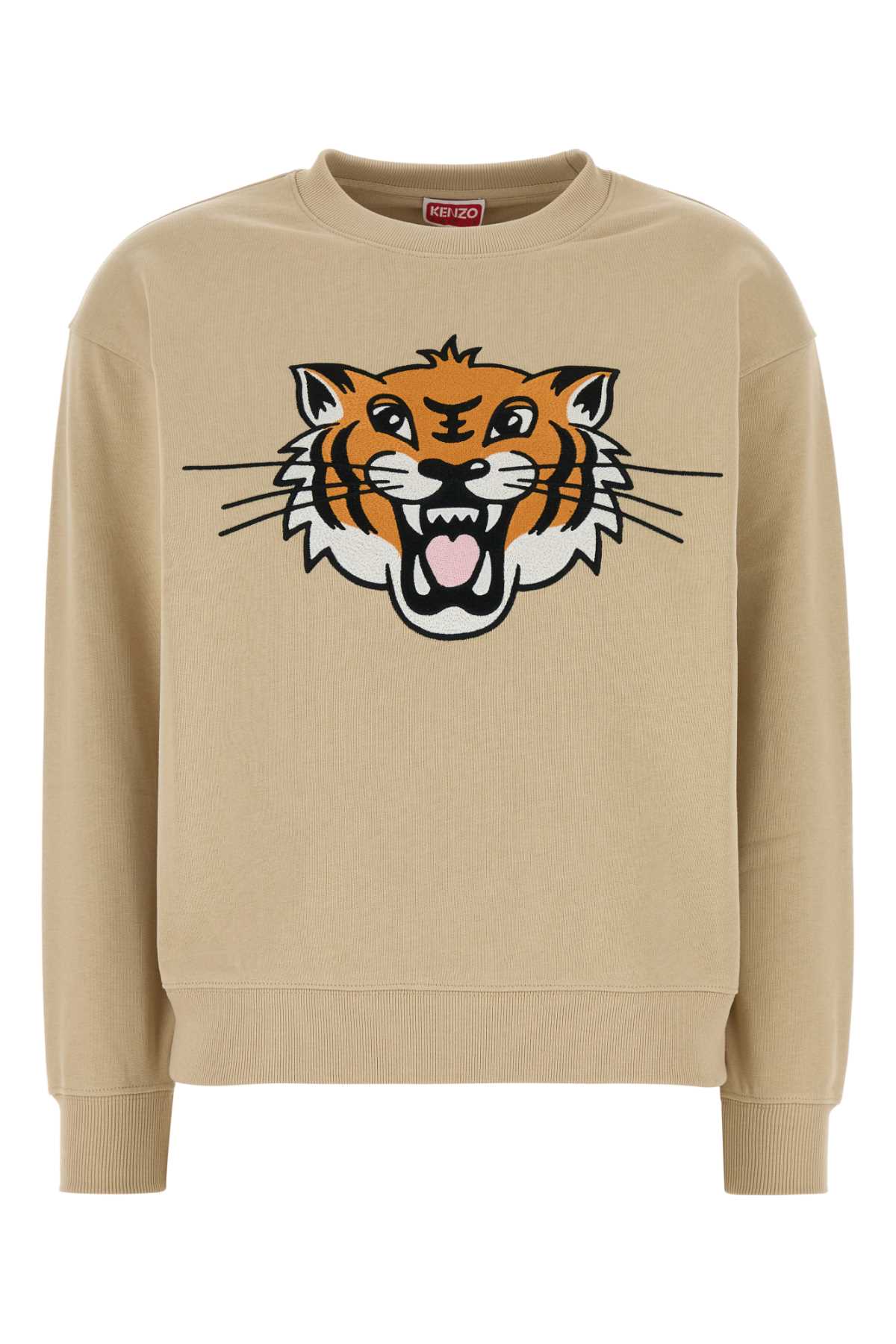KENZO Cappuccino Cotton Sweatshirt for Women