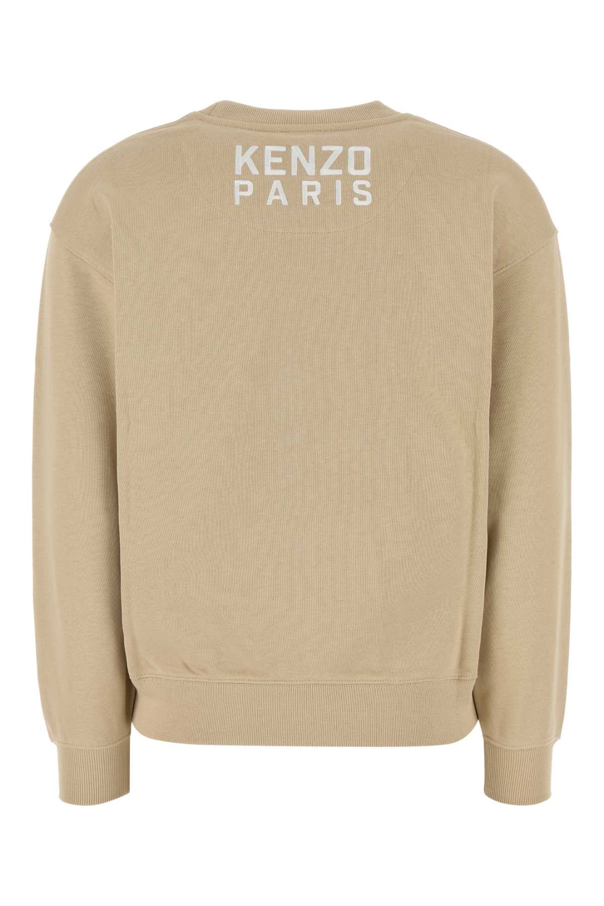 KENZO Cappuccino Cotton Sweatshirt for Women