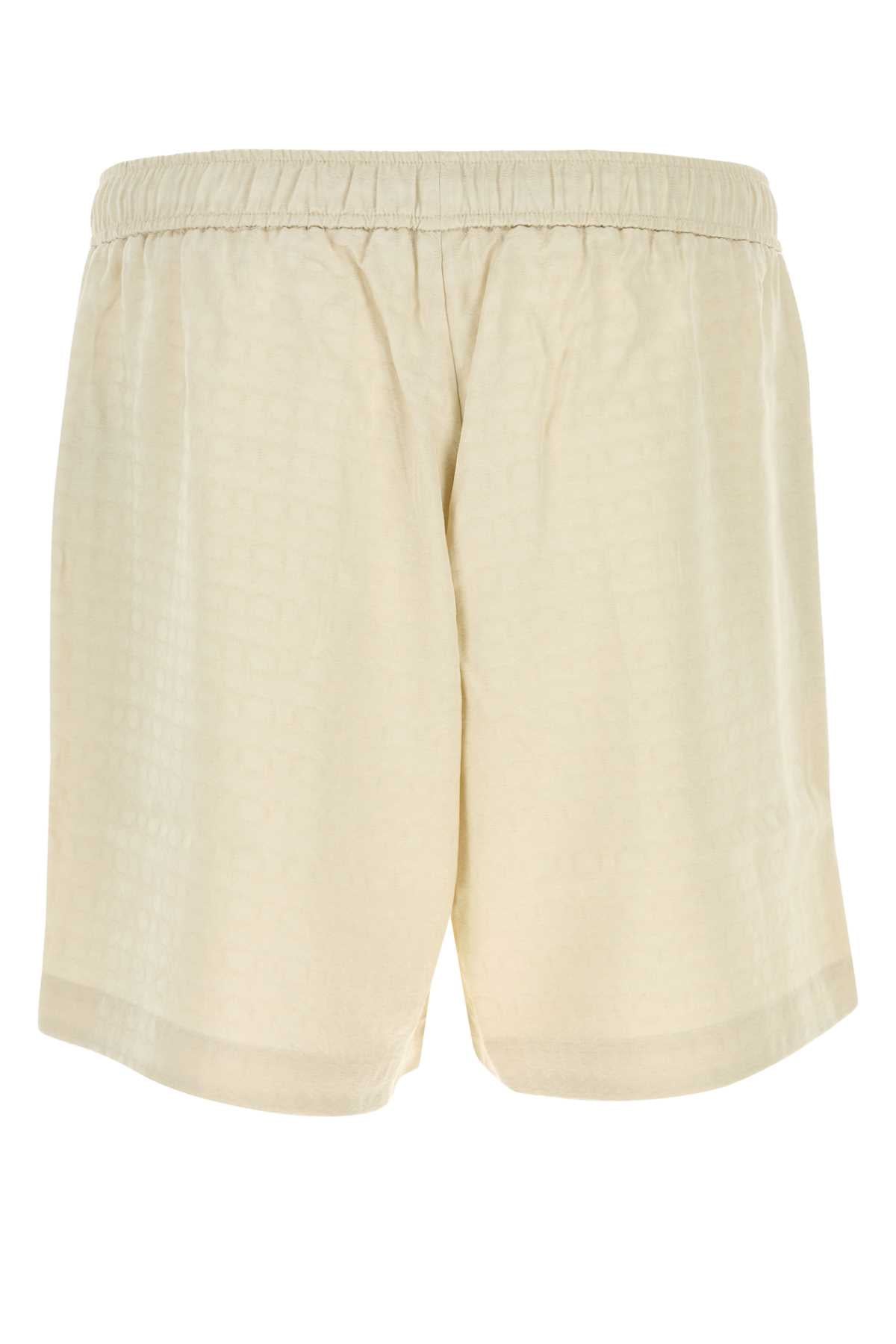 AMIRI Satin Mini Bermuda Shorts for Men
