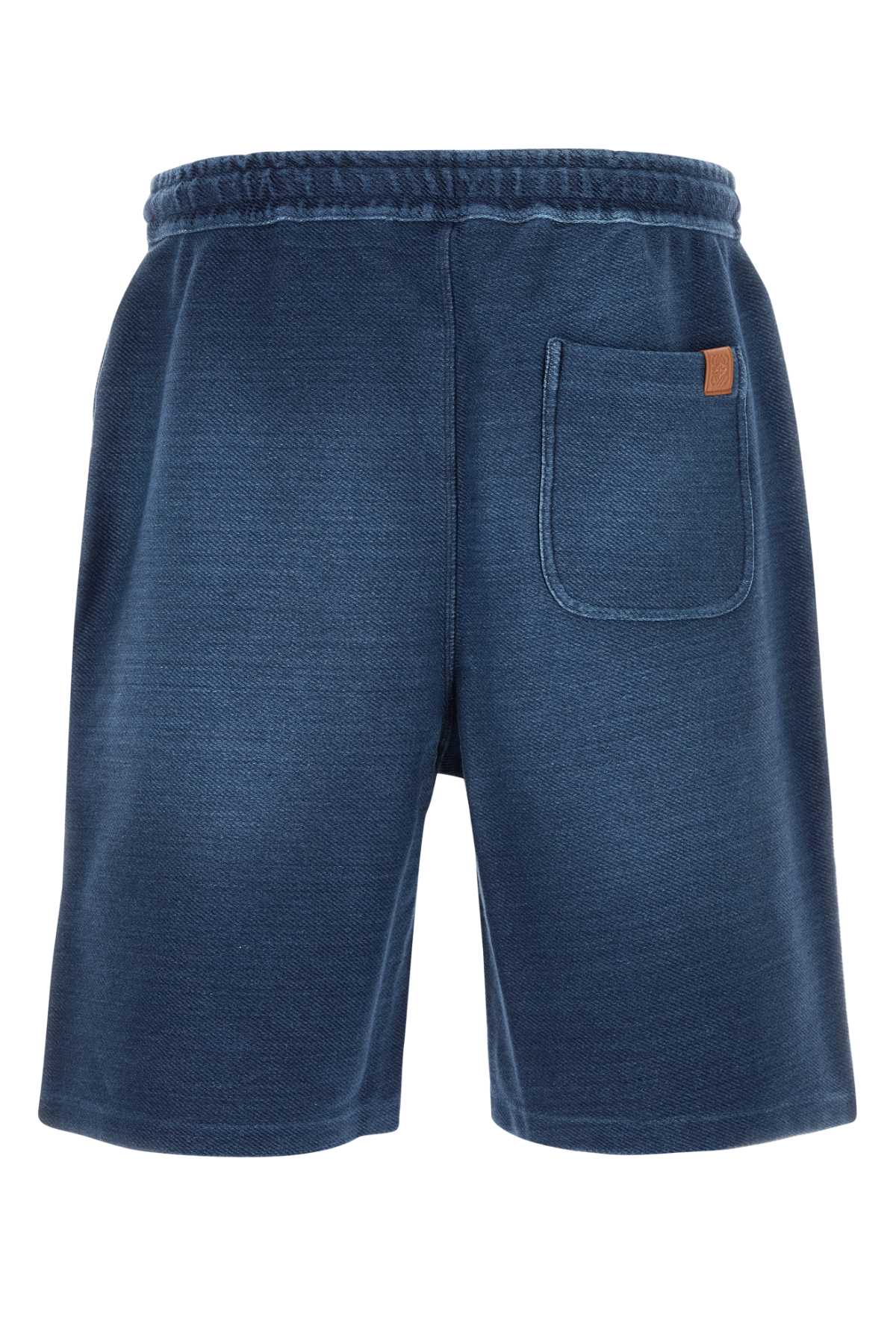 LOEWE Stretch Cotton Bermuda Shorts for Men - 25S Season