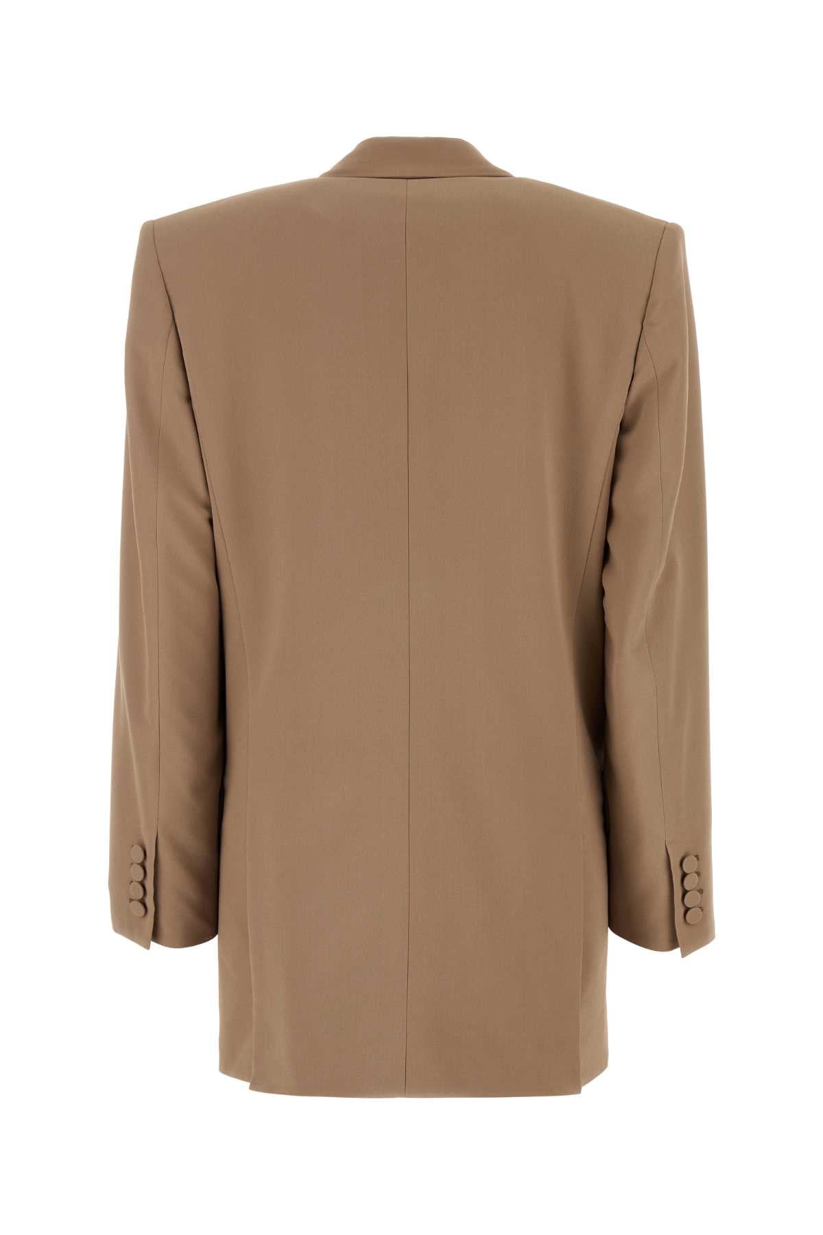 SAINT LAURENT Silk Crepe Blazer for Women - Size Mini