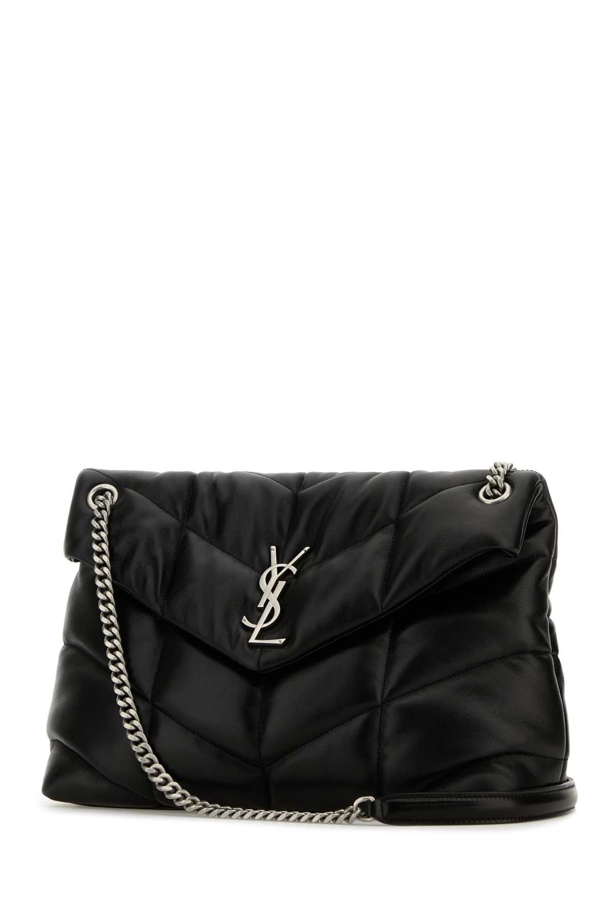 SAINT LAURENT Medium Puffer Shoulder Handbag - Chic and Versatile