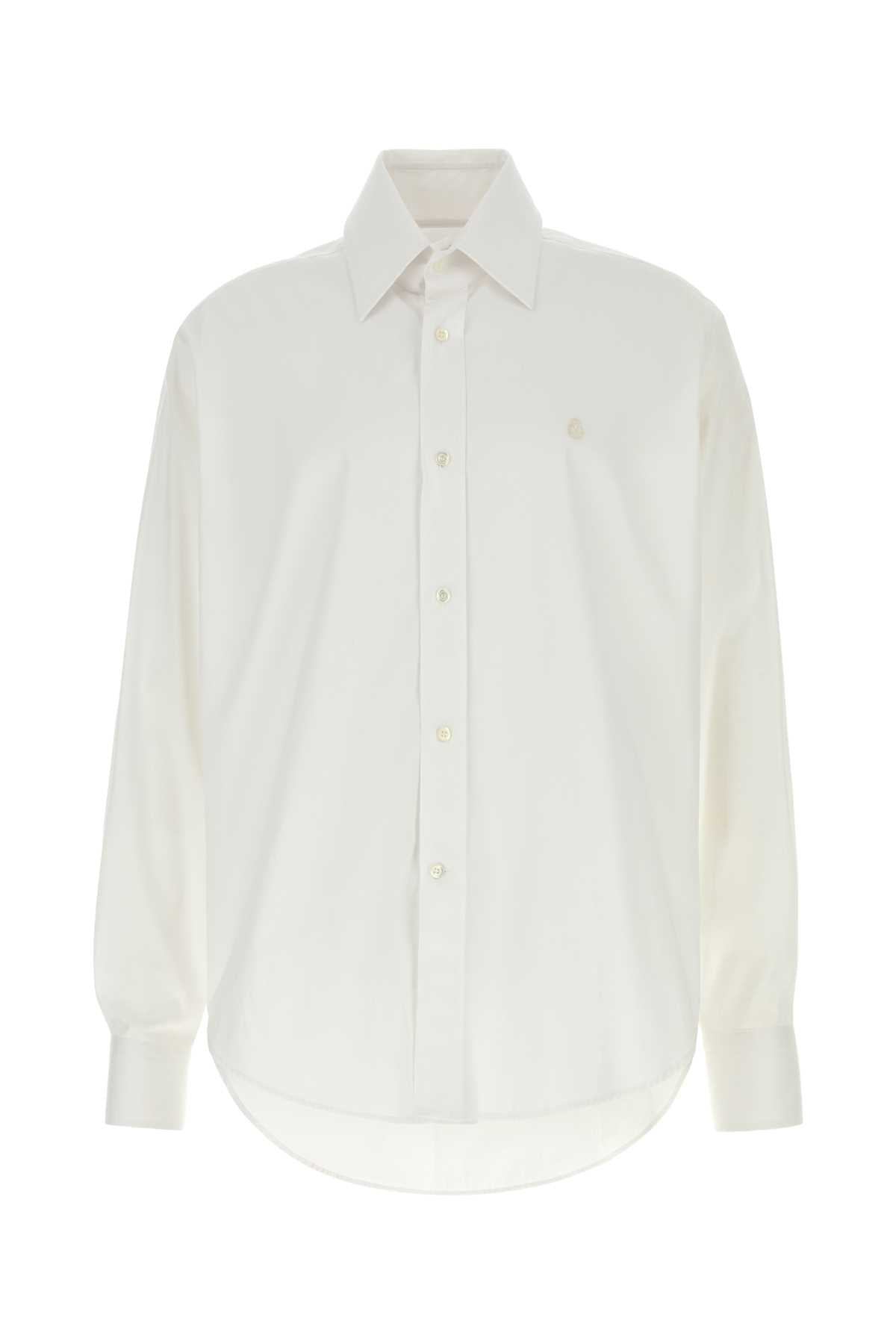 ALEXANDER MCQUEEN Classic Poplin Shirt for Men