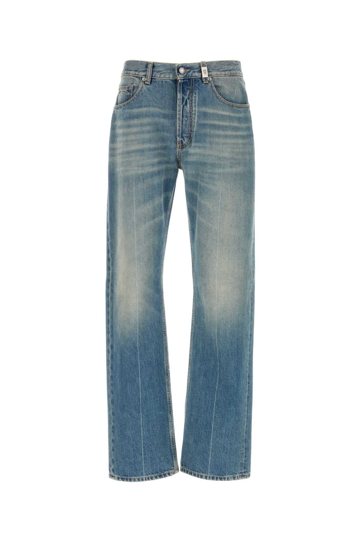 ALEXANDER MCQUEEN Relaxed Fit Denim Jeans for Men