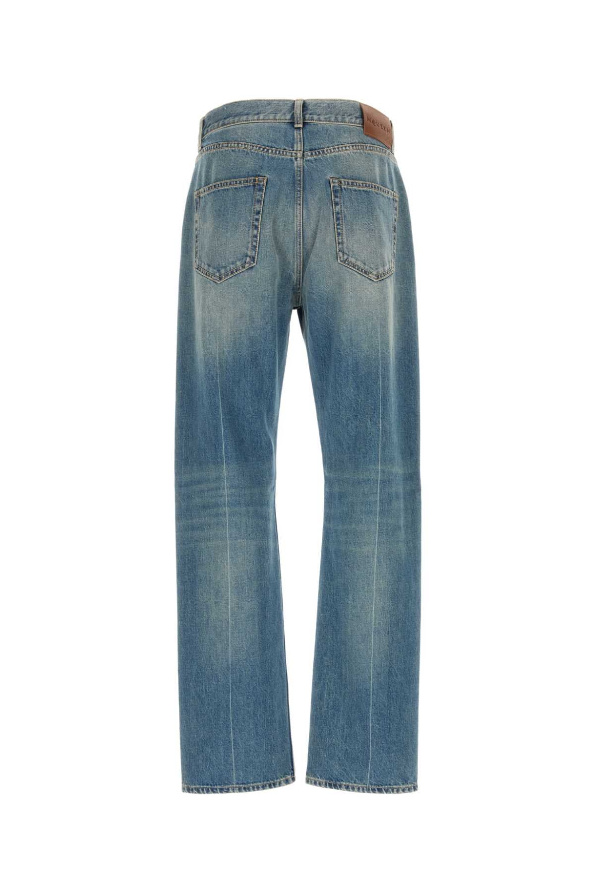 ALEXANDER MCQUEEN Relaxed Fit Denim Jeans for Men