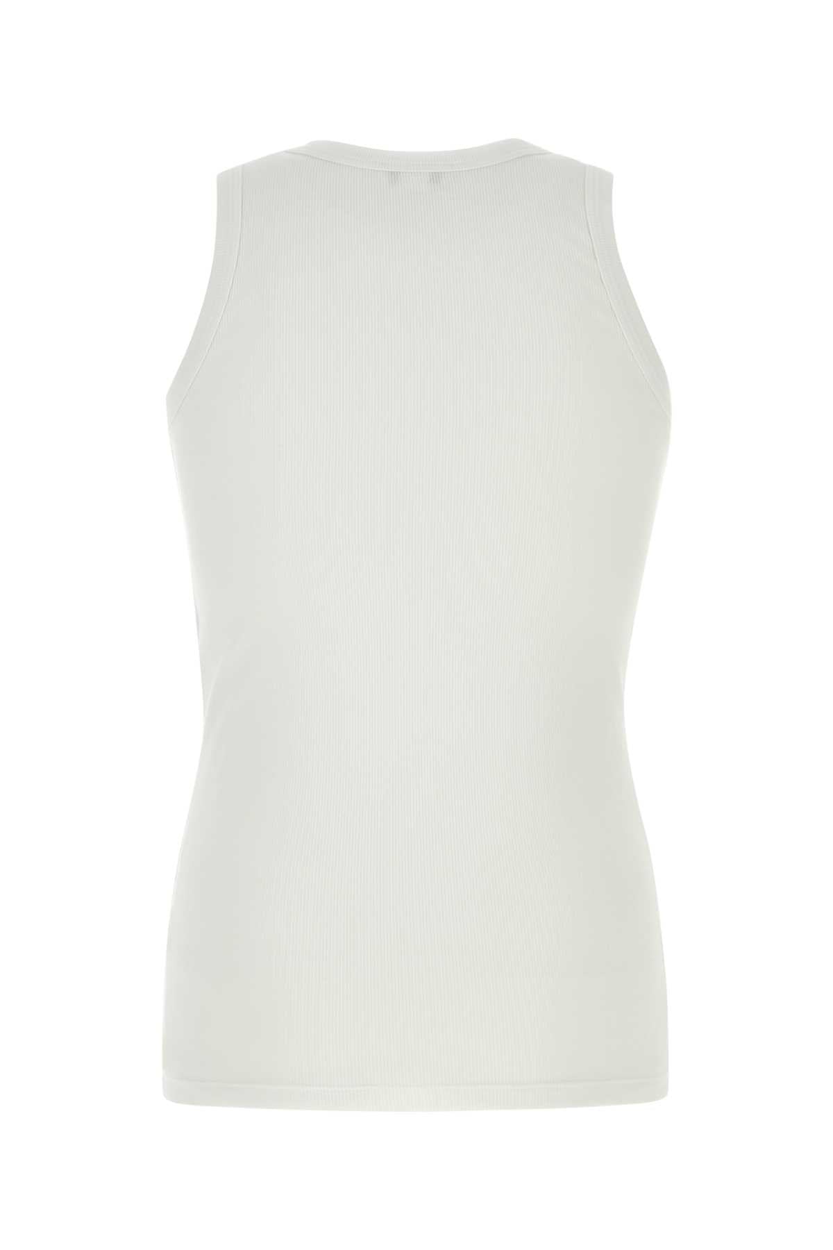 ALEXANDER MCQUEEN Men's Stretch Cotton Tank Top