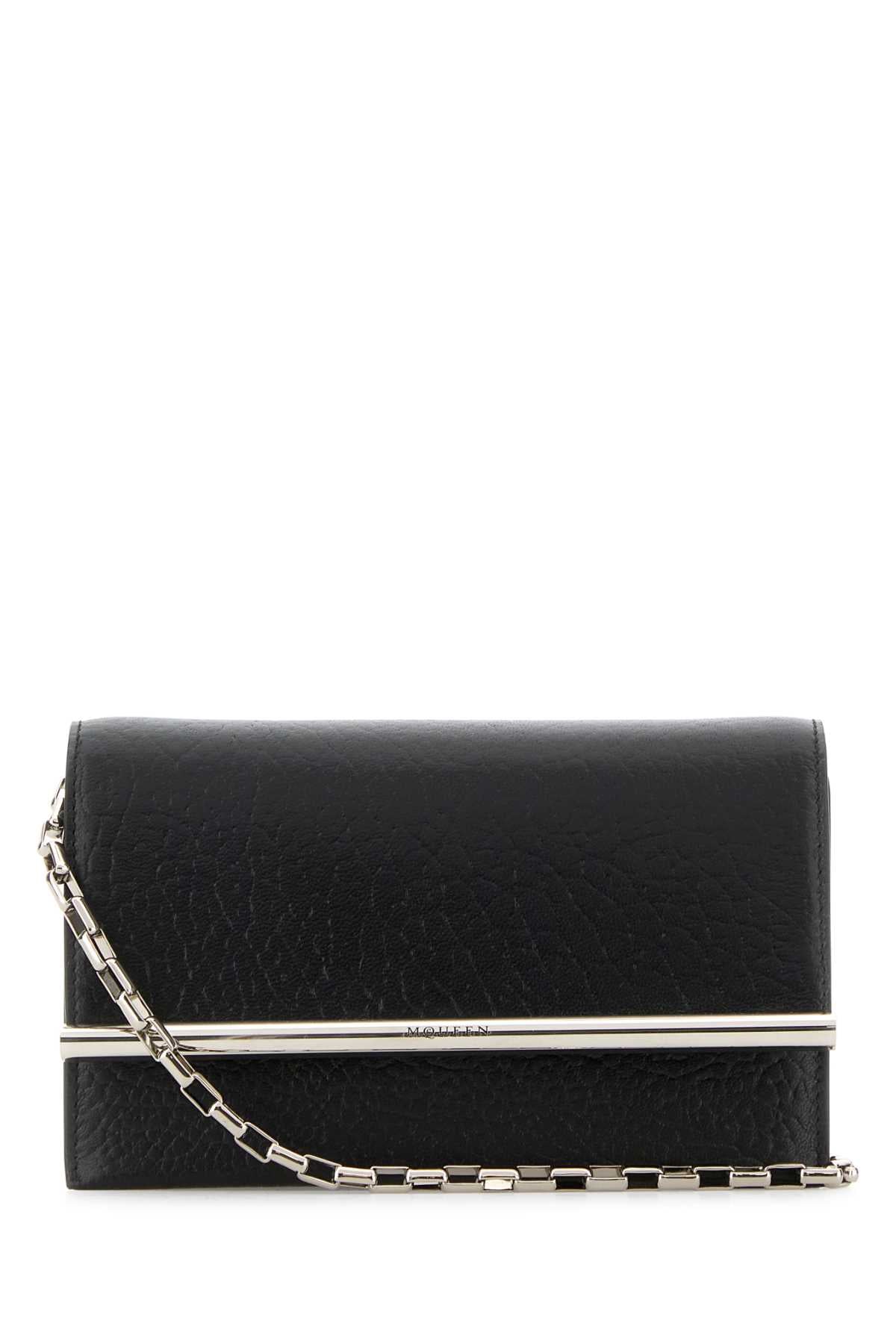 ALEXANDER MCQUEEN Mini Cross-Bar Clutch Bag