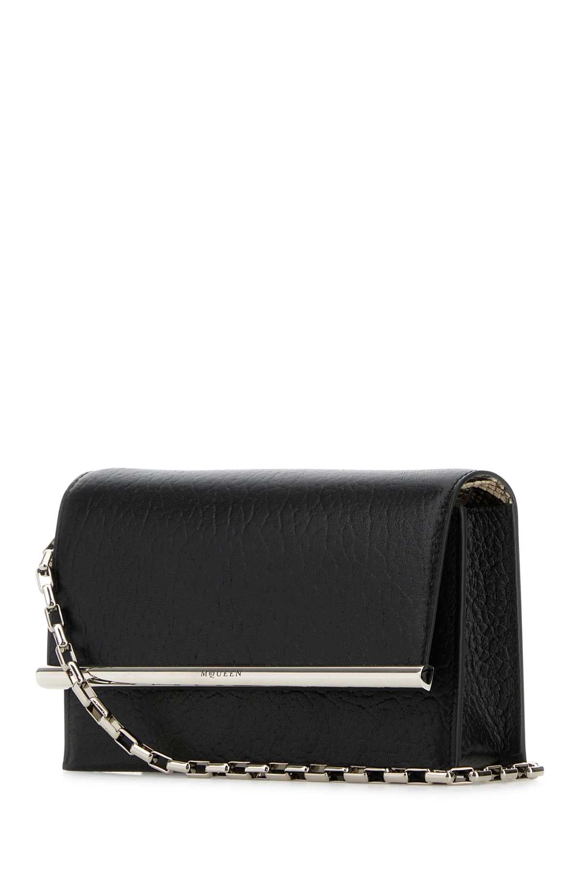 ALEXANDER MCQUEEN Mini Cross-Bar Clutch Bag