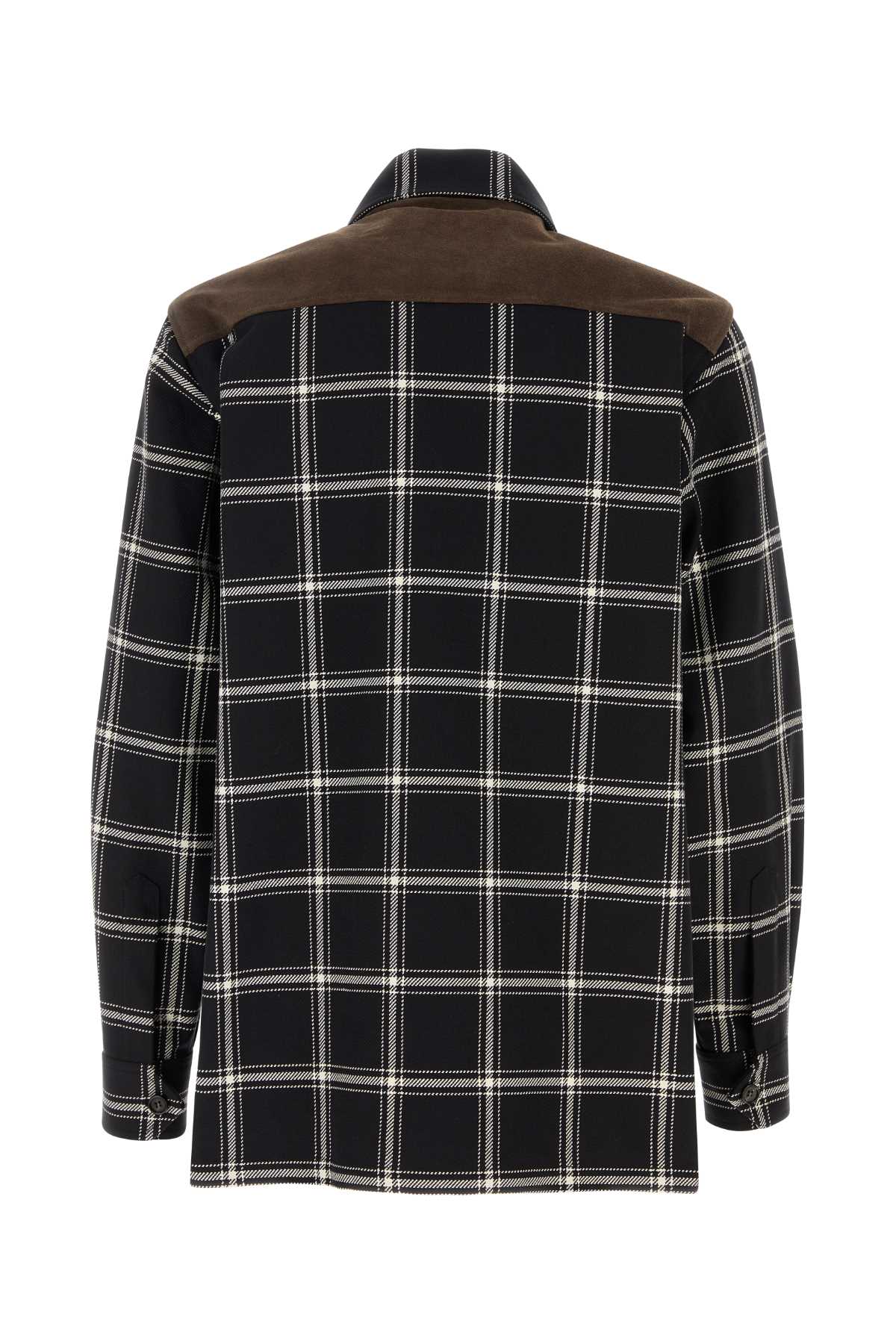 ALEXANDER MCQUEEN Embroidered Cotton Shirt for Men - 25S Season