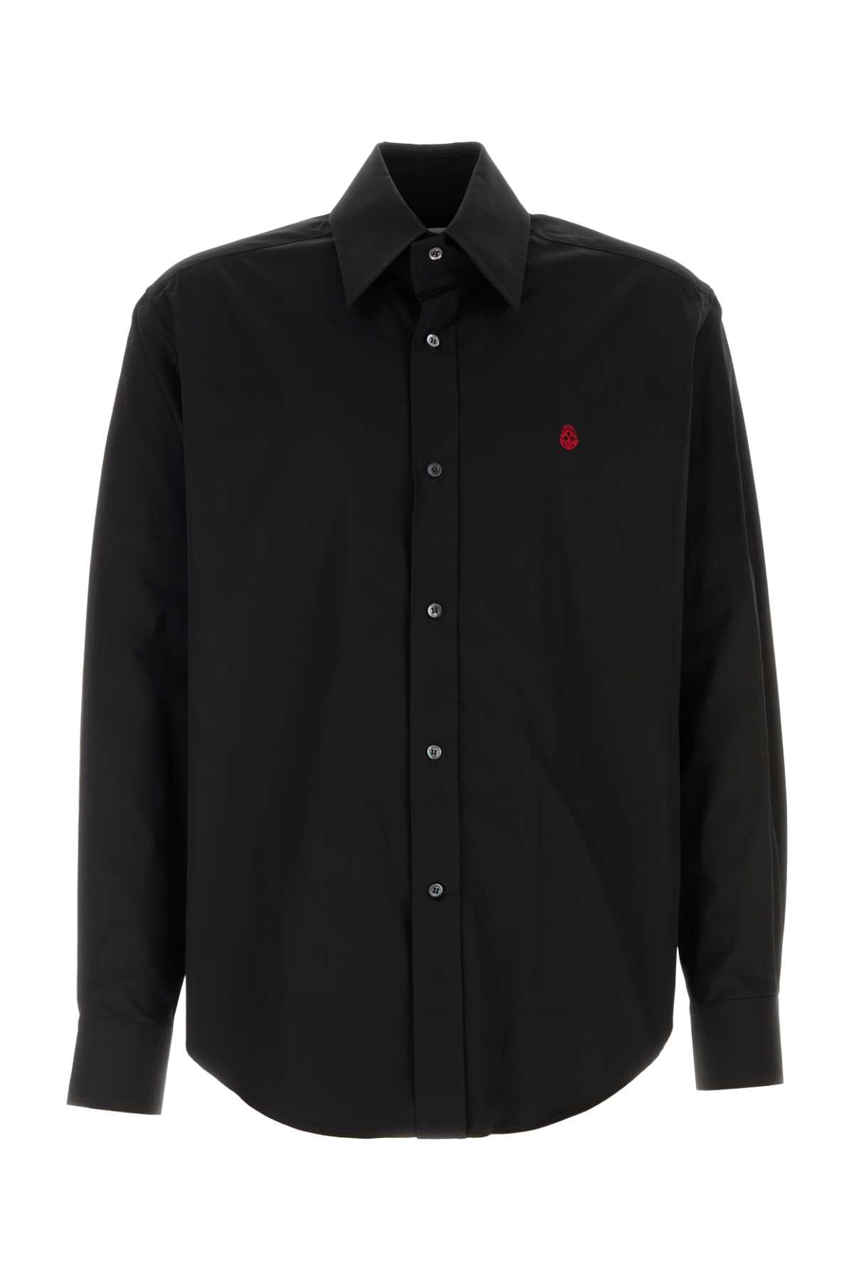 ALEXANDER MCQUEEN Classic Cotton Poplin Shirt for Men