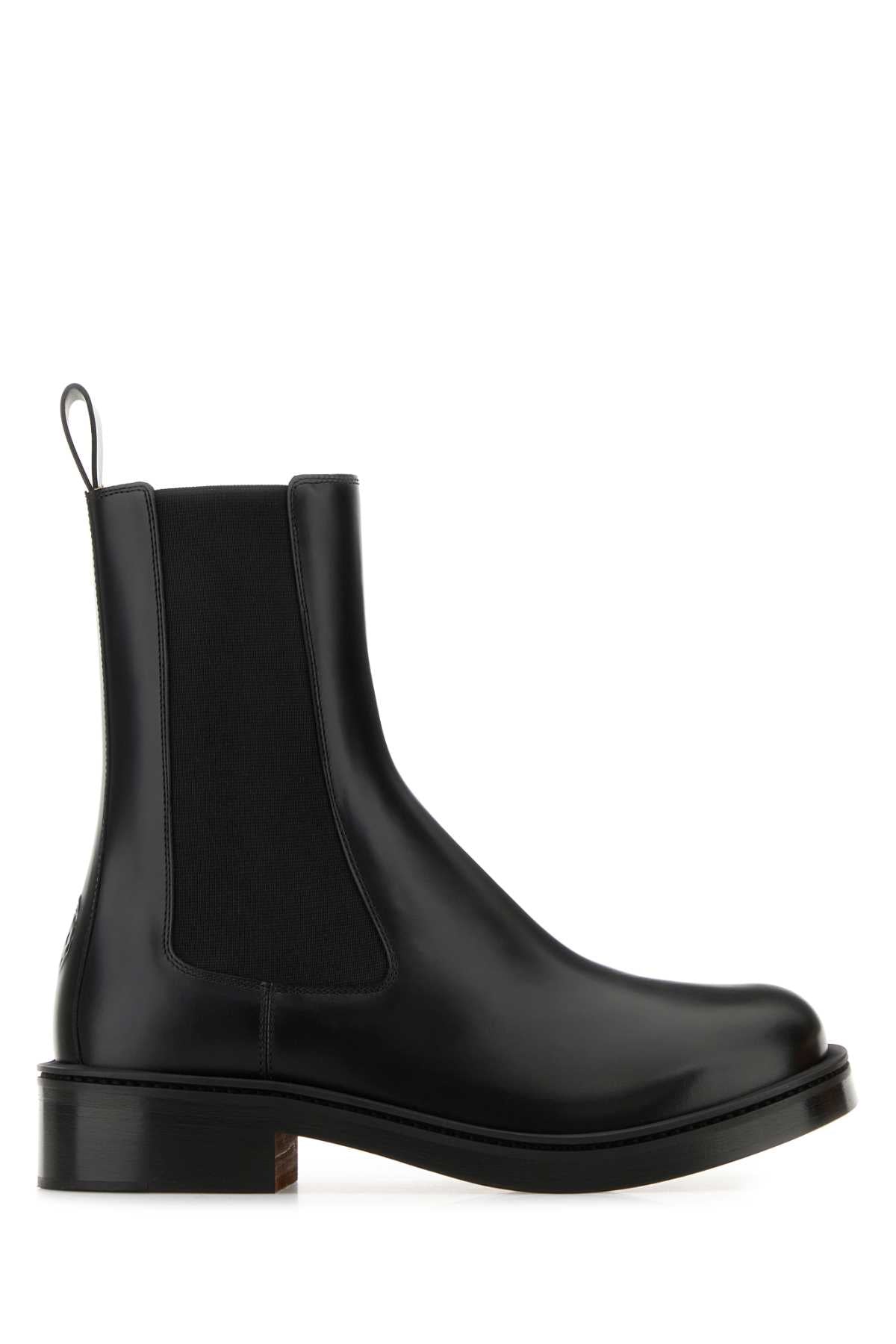 ALEXANDER MCQUEEN Premium Leather Ankle Boots for Men