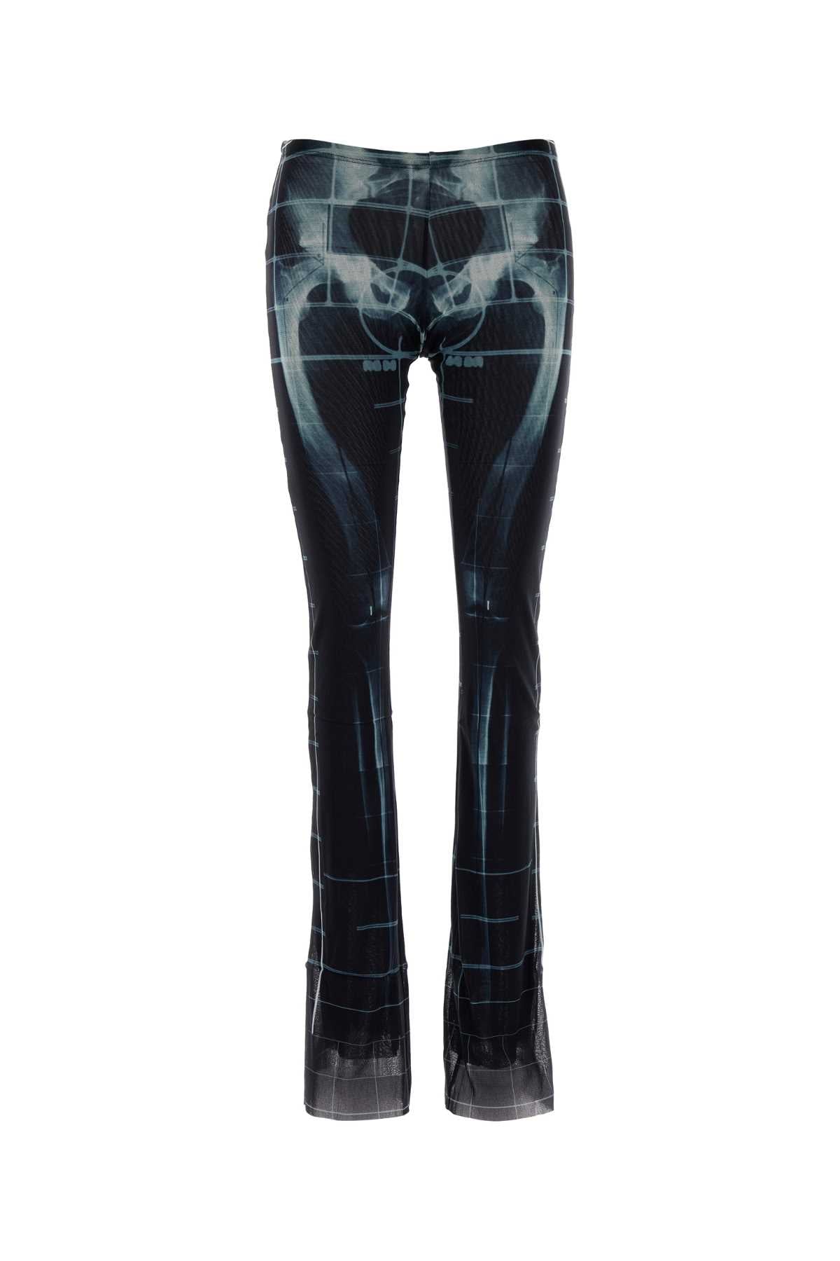 JEAN PAUL GAULTIER Printed Tulle Pants