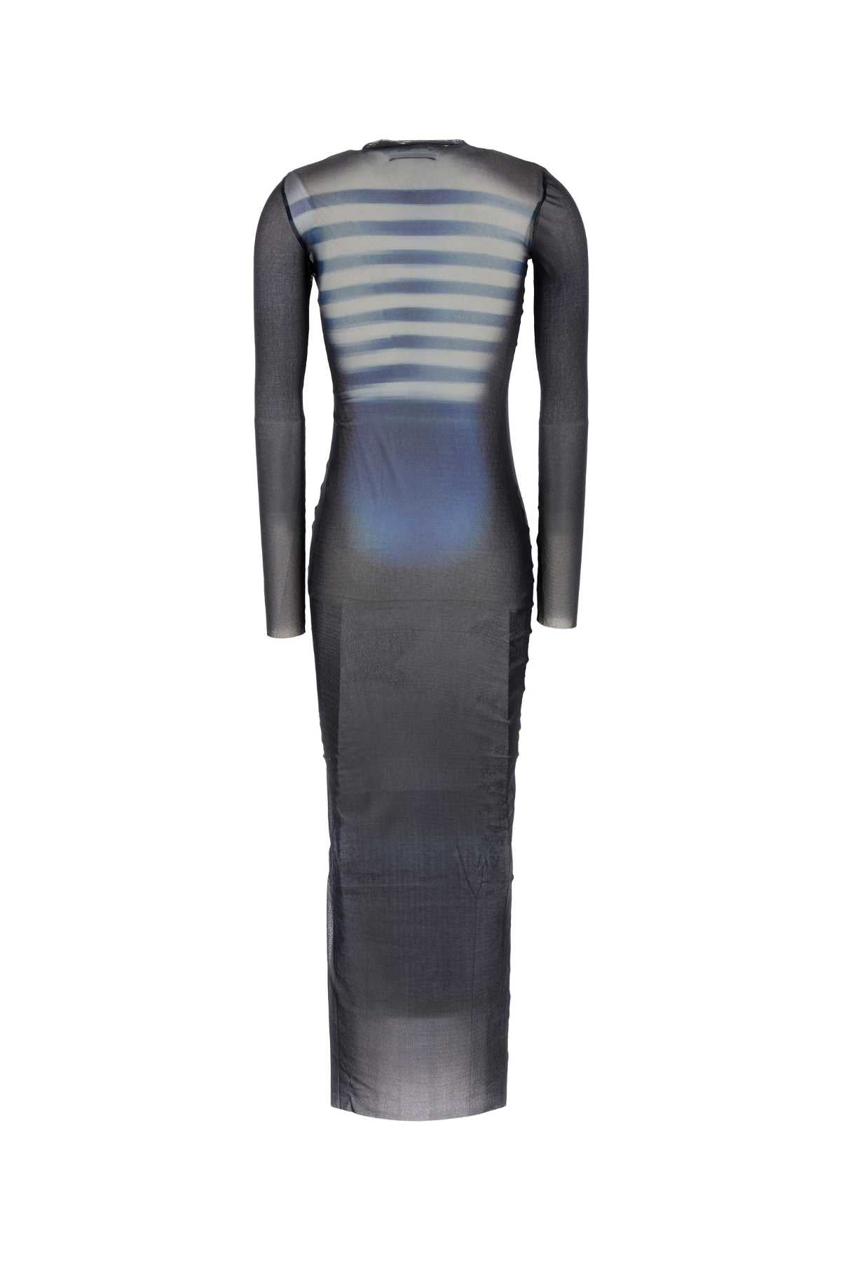 JEAN PAUL GAULTIER Printed Tulle Mini Dress for Women