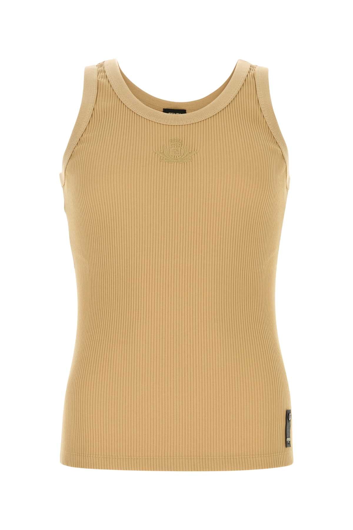 FENDI Stretch Nylon Tank Top for Men