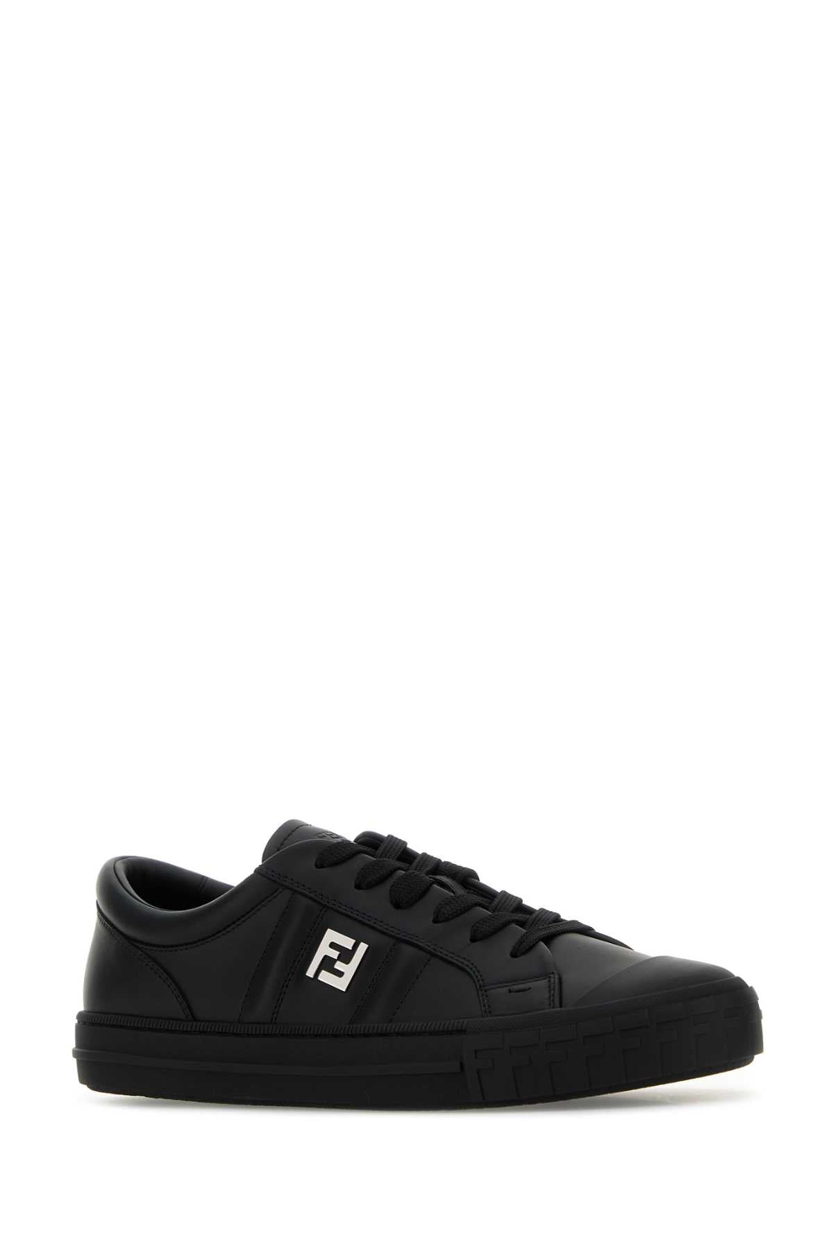 FENDI Domino Leather Sneaker