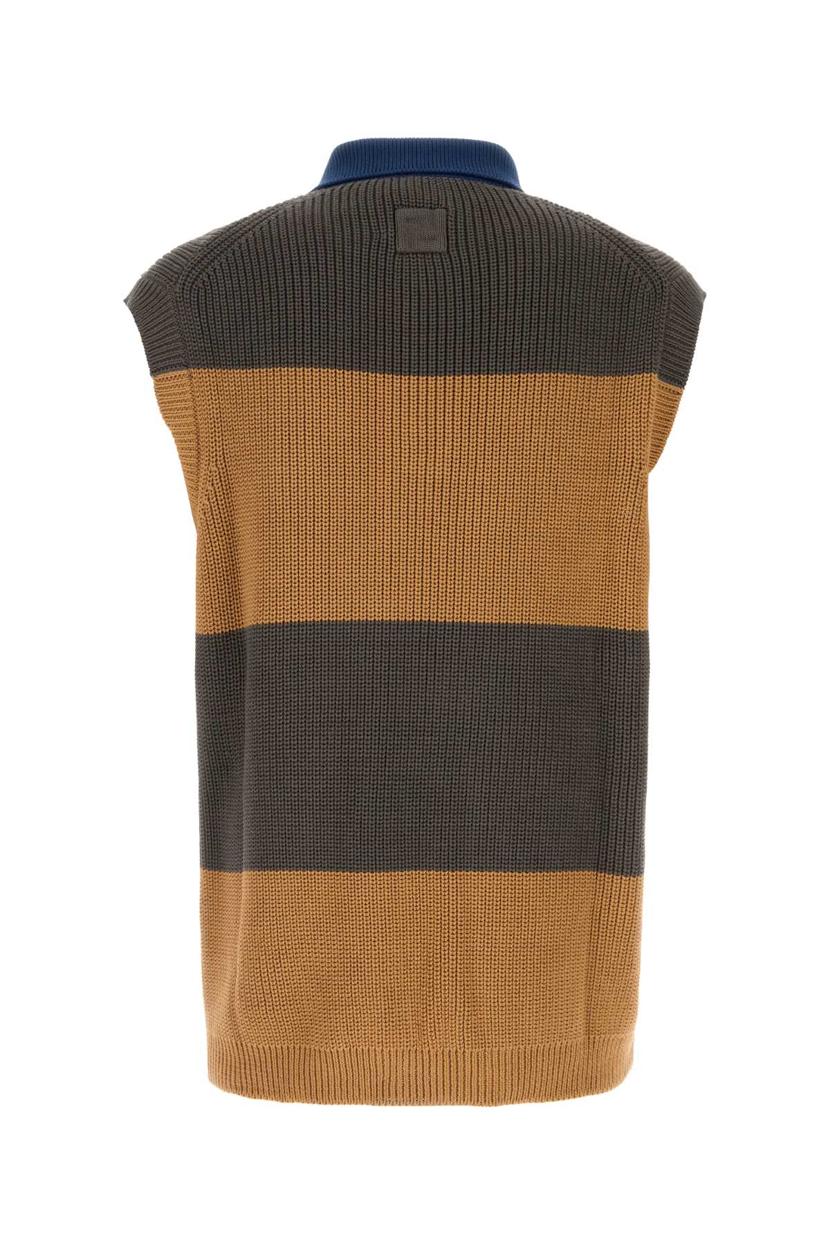 FENDI Embroidered Cotton Vest for Men