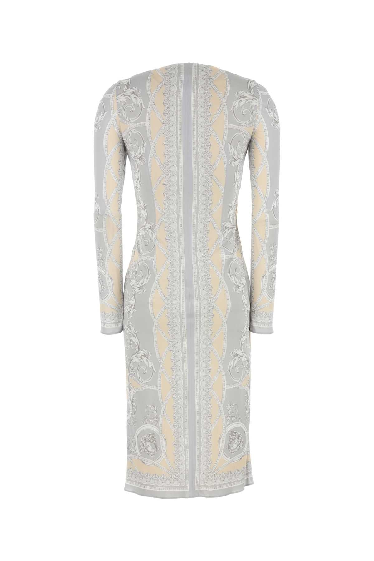 VERSACE Printed Viscose Mini Dress for Women