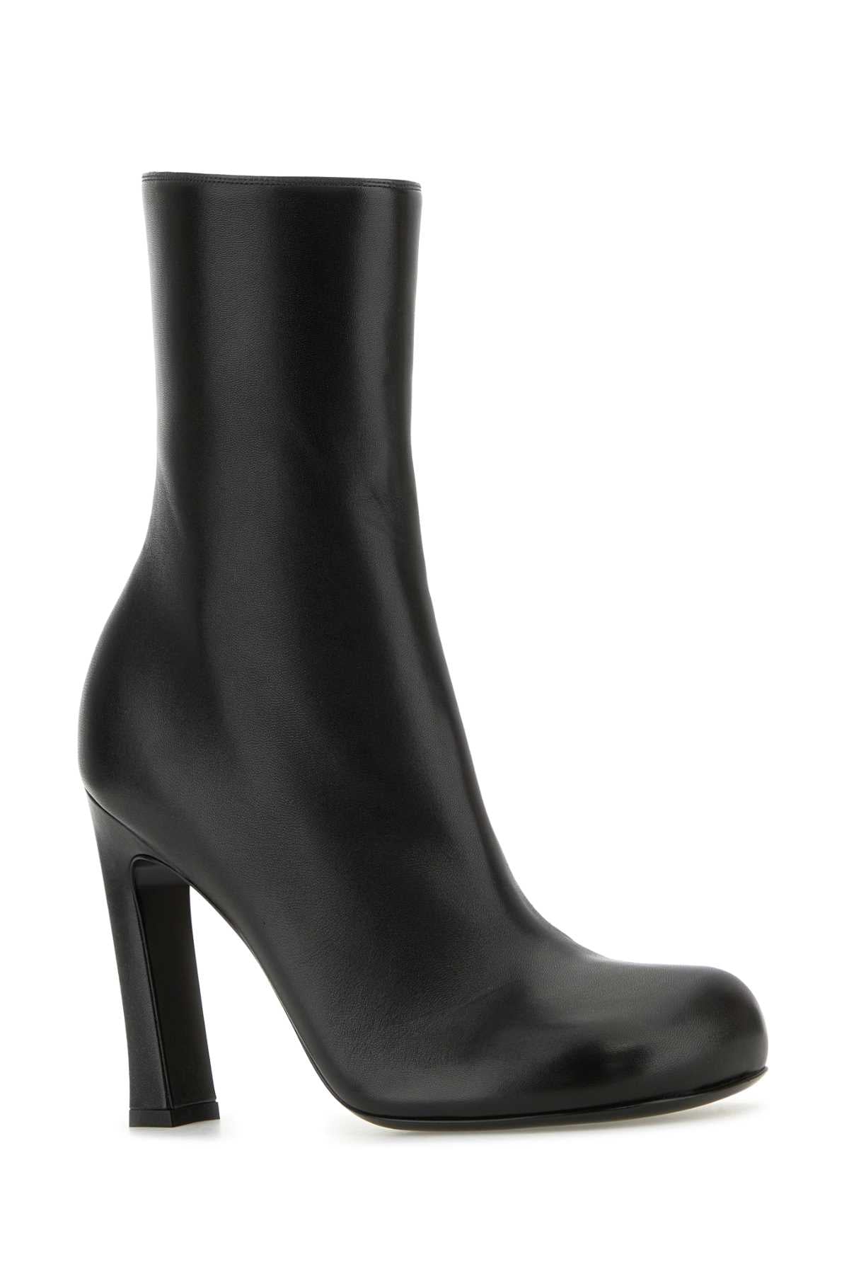 BOTTEGA VENETA Leather Nico Ankle Boots with 10 cm Heel Height