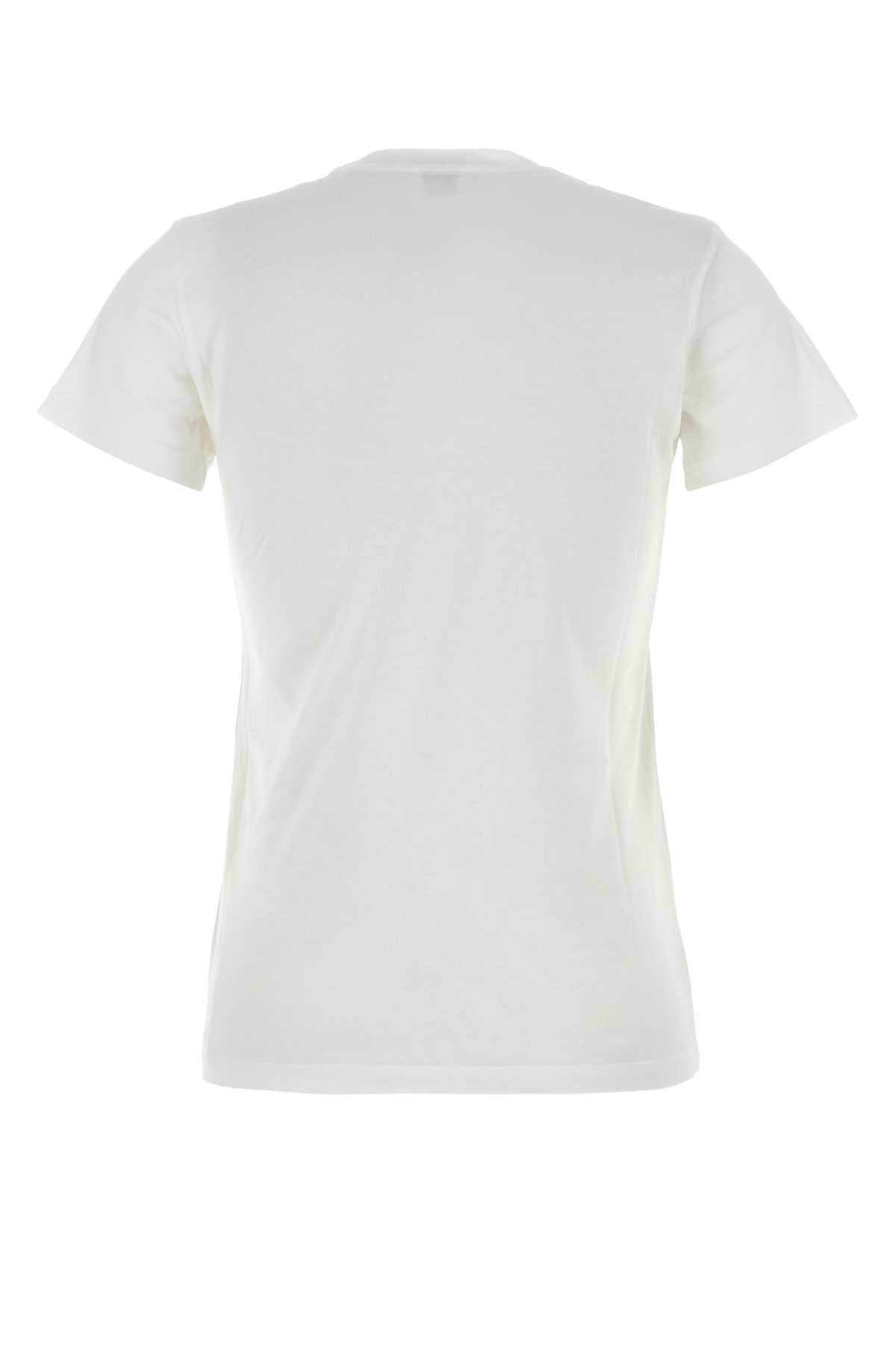 SAINT LAURENT Classic Cotton T-Shirt for Her - SS25