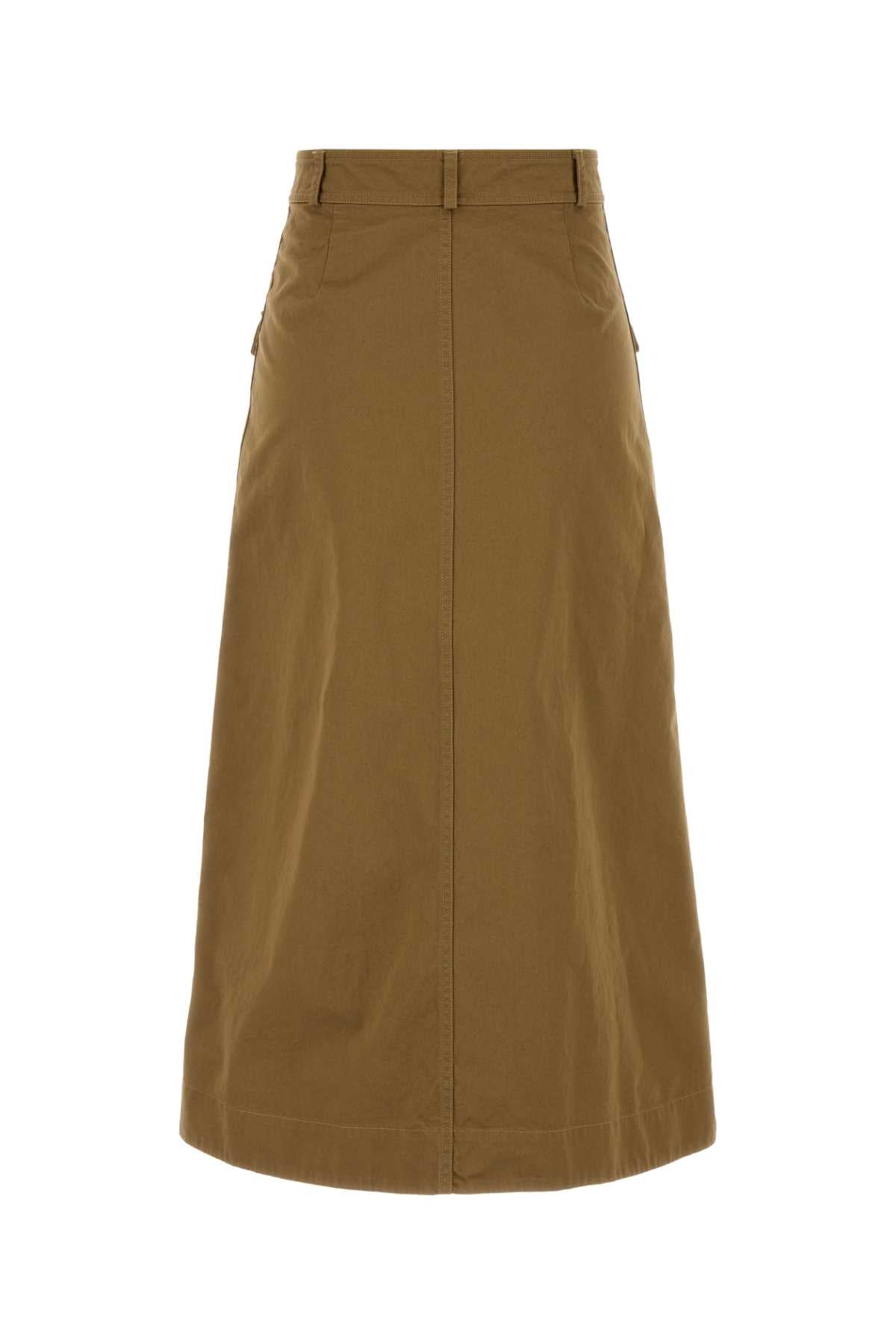 SAINT LAURENT Cotton Mini Skirt for Women