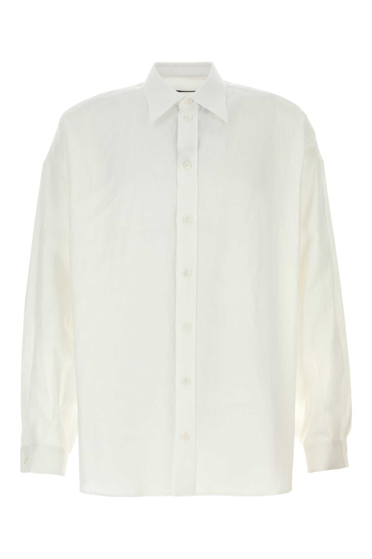 DOLCE & GABBANA Linen Shirt for Men - Perfect for Summer Days
