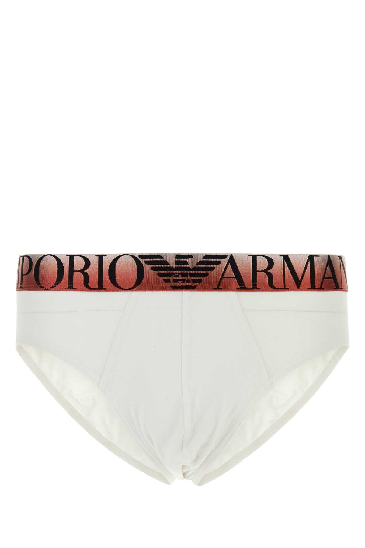 EMPORIO ARMANI Stretch Cotton Brief for Men - FW25 Collection