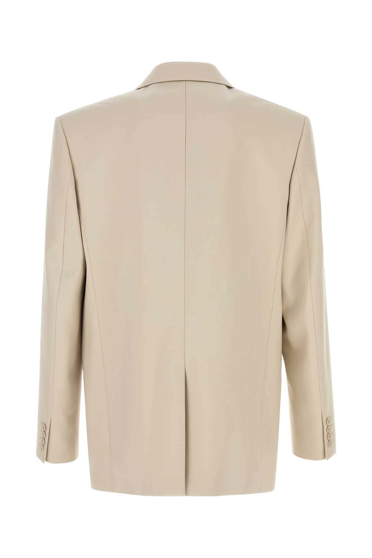 SAINT LAURENT Wool Blazer for Men in Beige