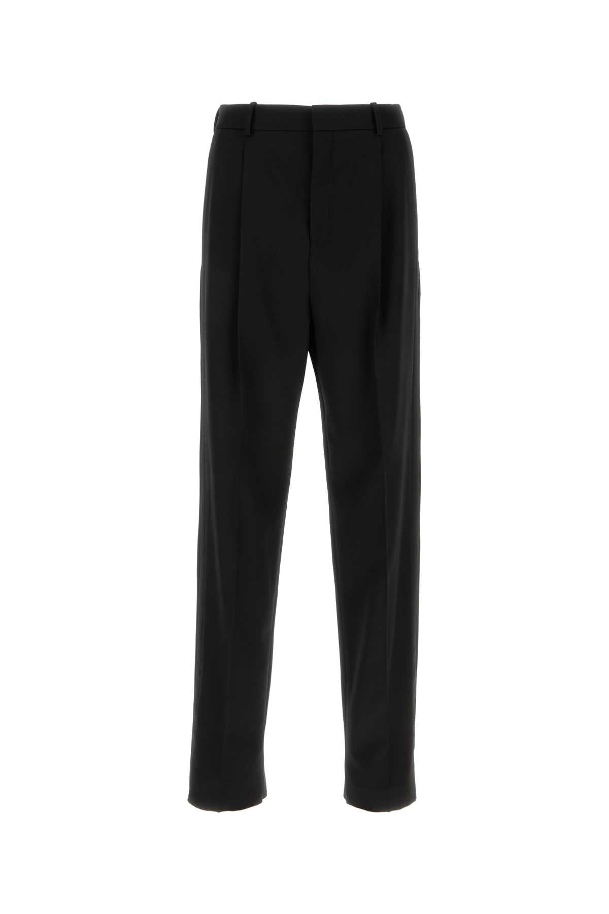 SAINT LAURENT Essential Wool Pants for Men - Spring/Summer 2025