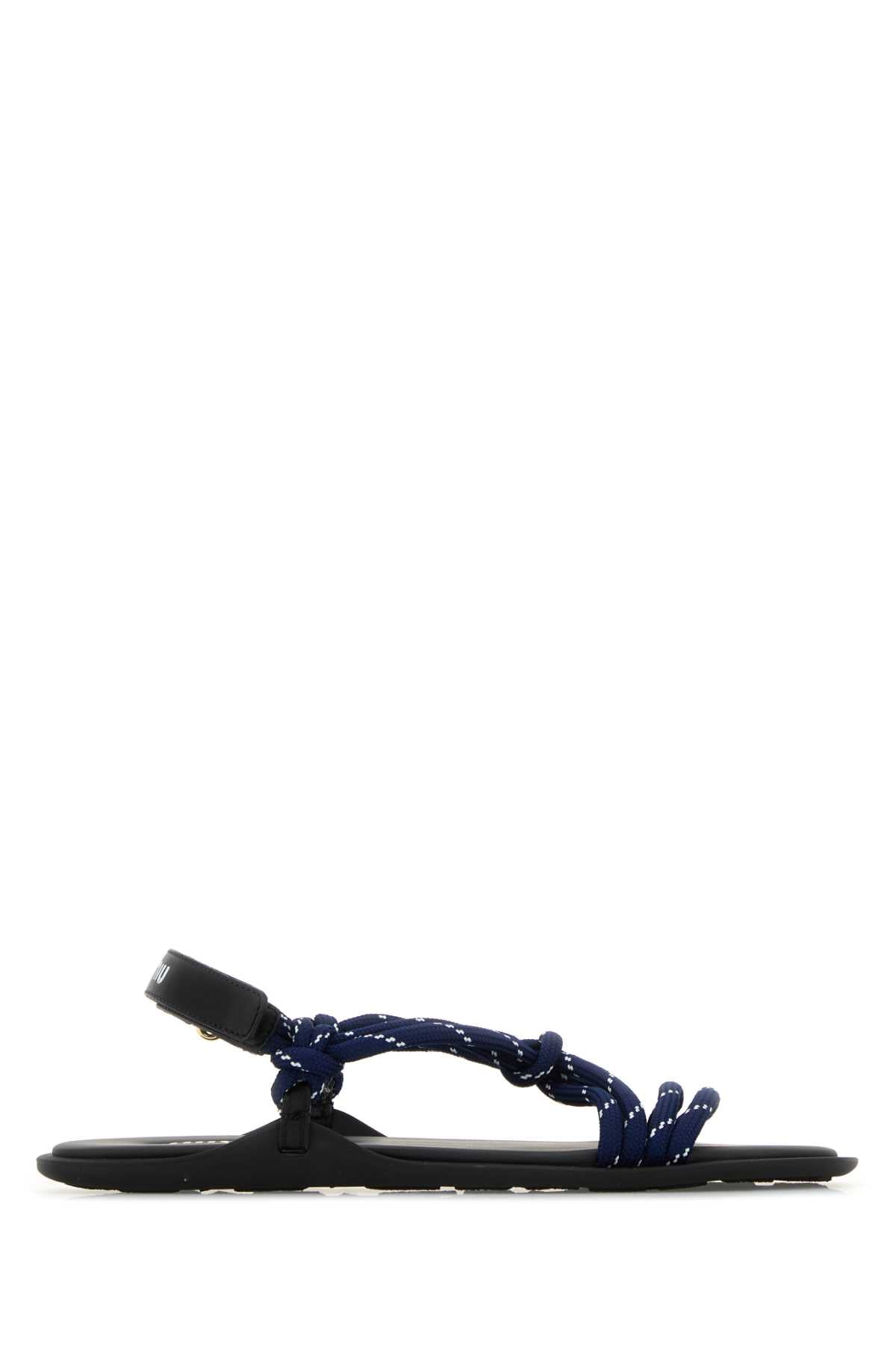 MIU MIU Fabric Sandals for Women - 25S Collection