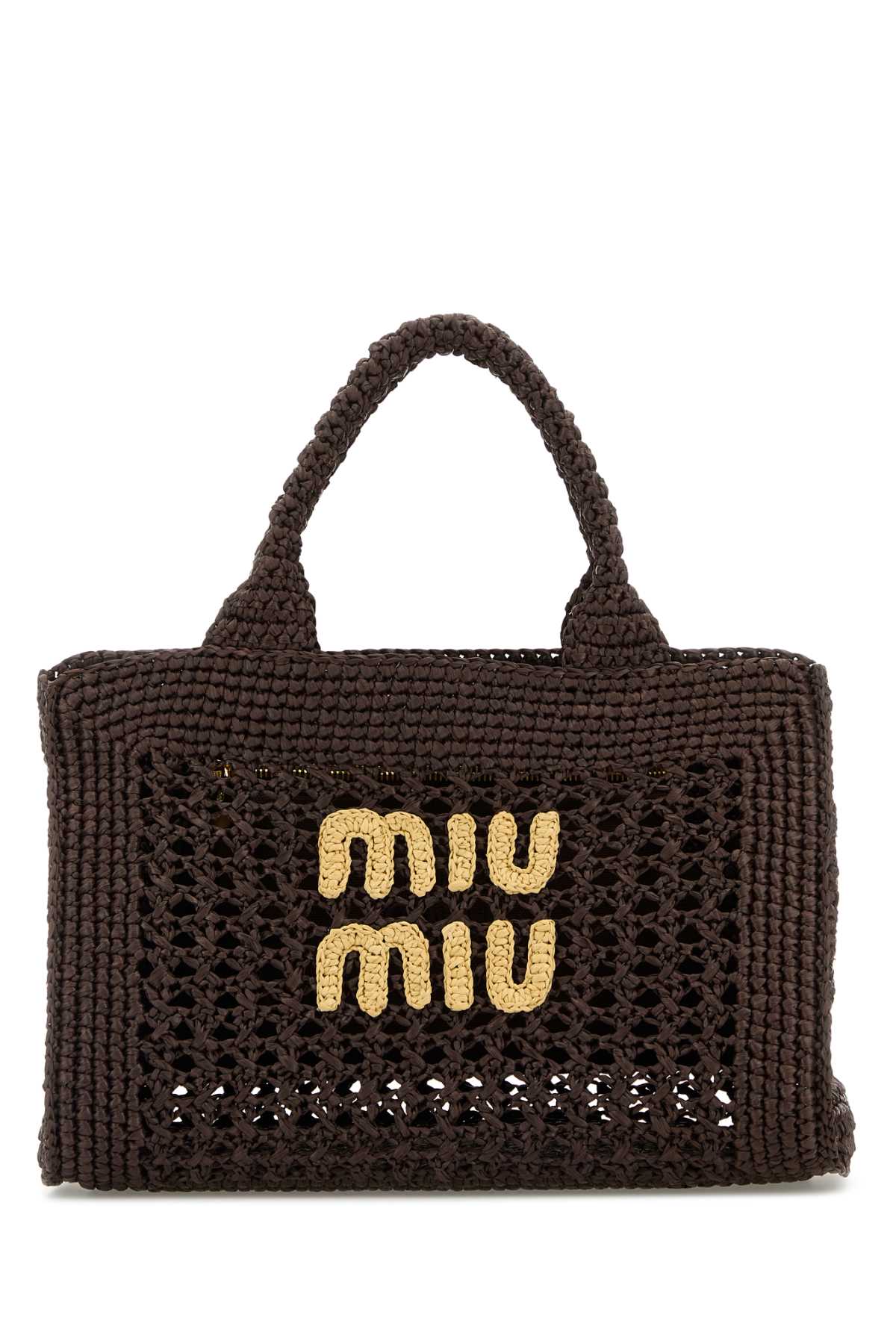 MIU MIU Crochet Handbag - 29 cm Width