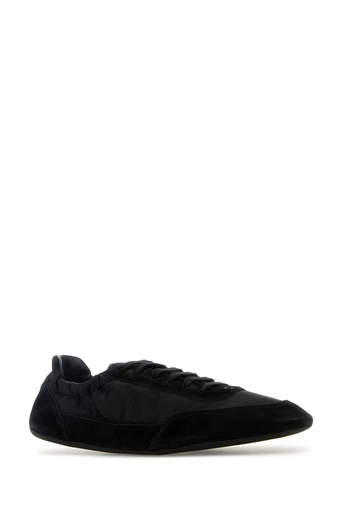PRADA Re-Nylon and Suede Collapse Sneakers for Women
