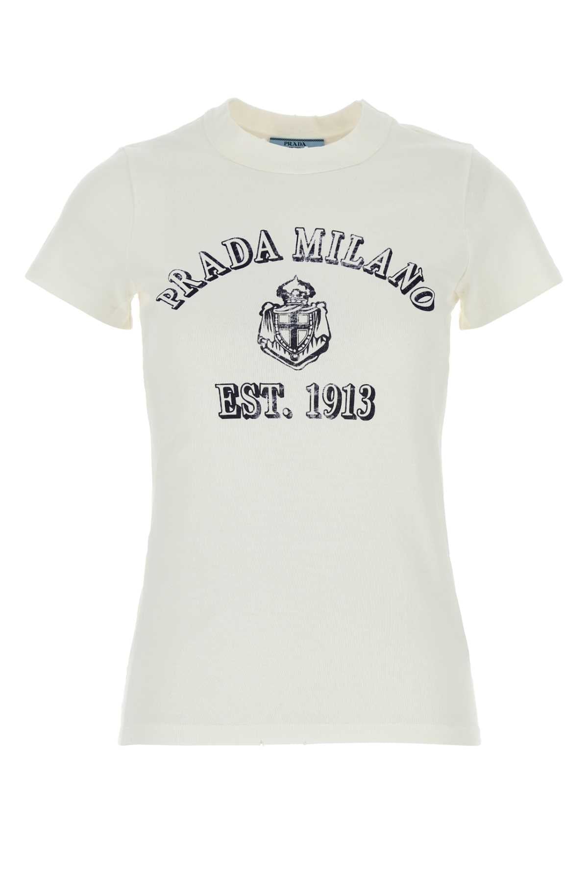 PRADA Essential Cotton T-Shirt for Women