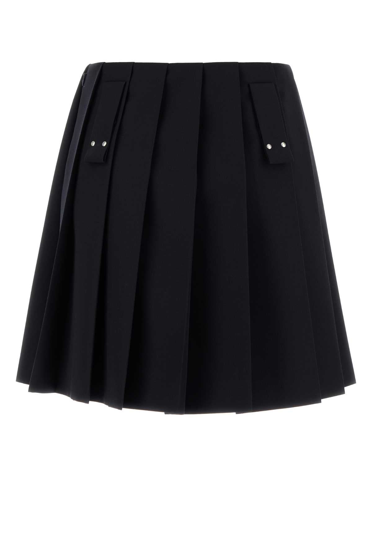 PRADA Chic Gabardine Skirt