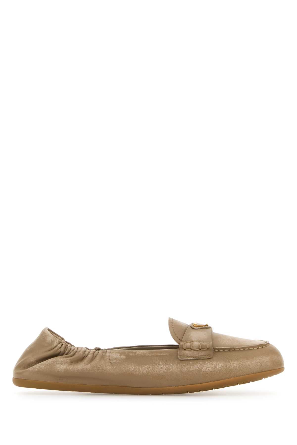 PRADA Chic Nappa Leather Loafers for Women