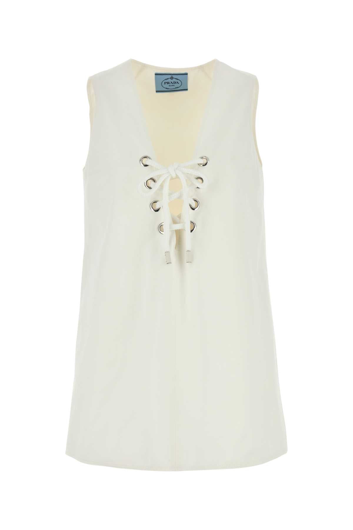 PRADA Chic Cotton Mini Dress for Women