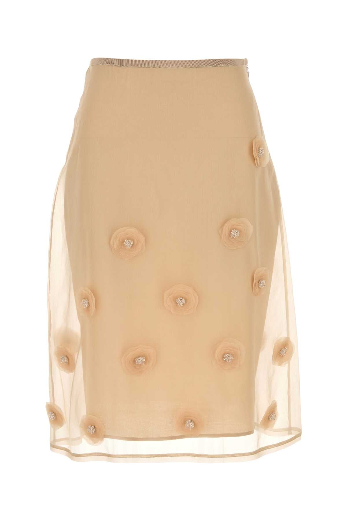 MM STUDIO Silk Ombrosa Skirt for Women