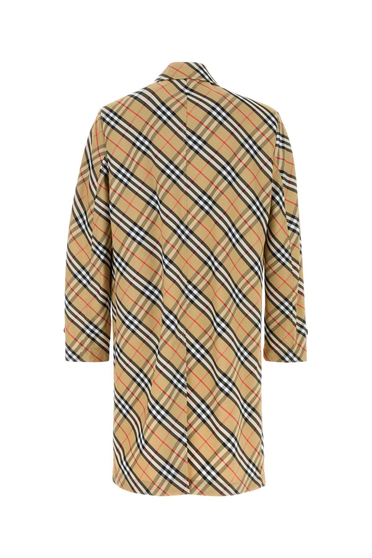 BURBERRY Stylish Embroidered Polyester Trench Jacket for Men