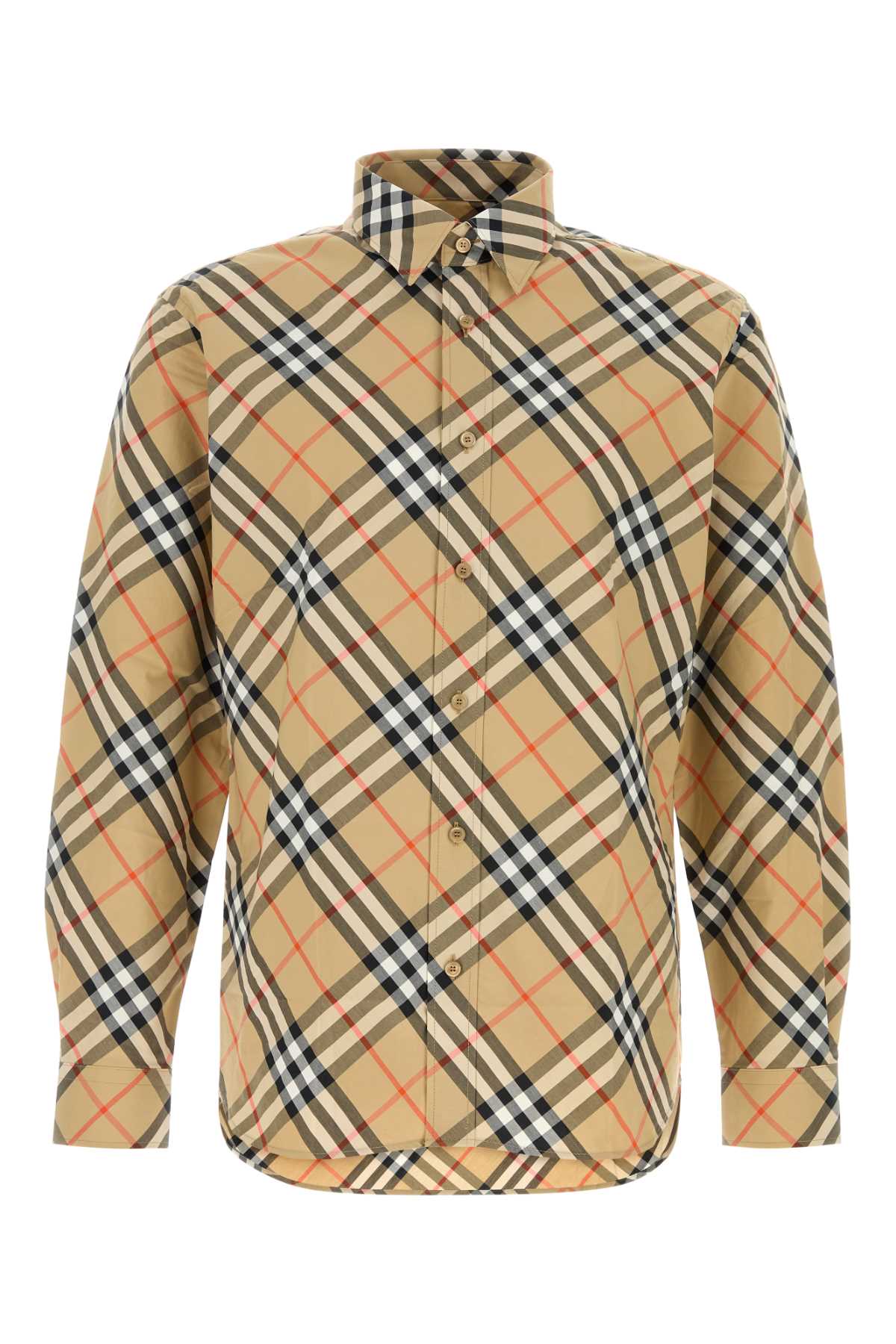 BURBERRY Checked Poplin Shirt for Men
