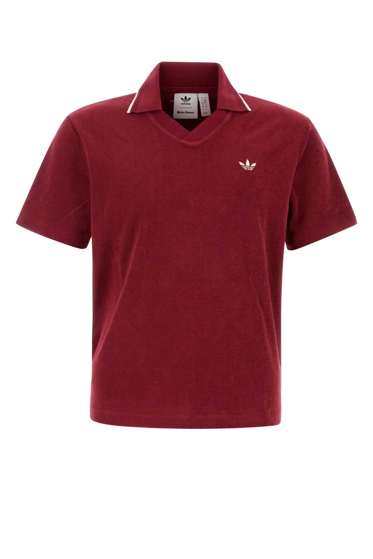 WALES BONNER X ADIDAS Terry Fabric Polo Shirt for Men - SS25 Collection