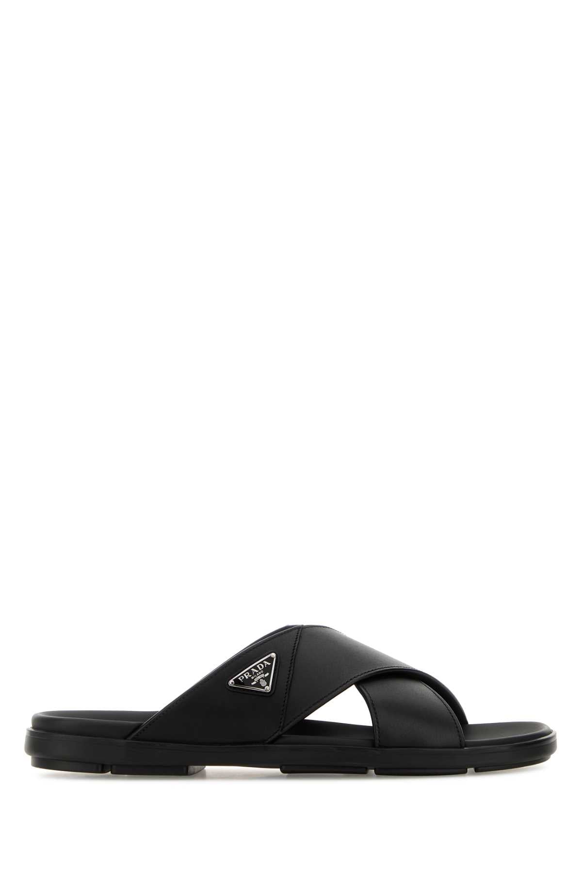 PRADA Premium Leather Slippers for Men