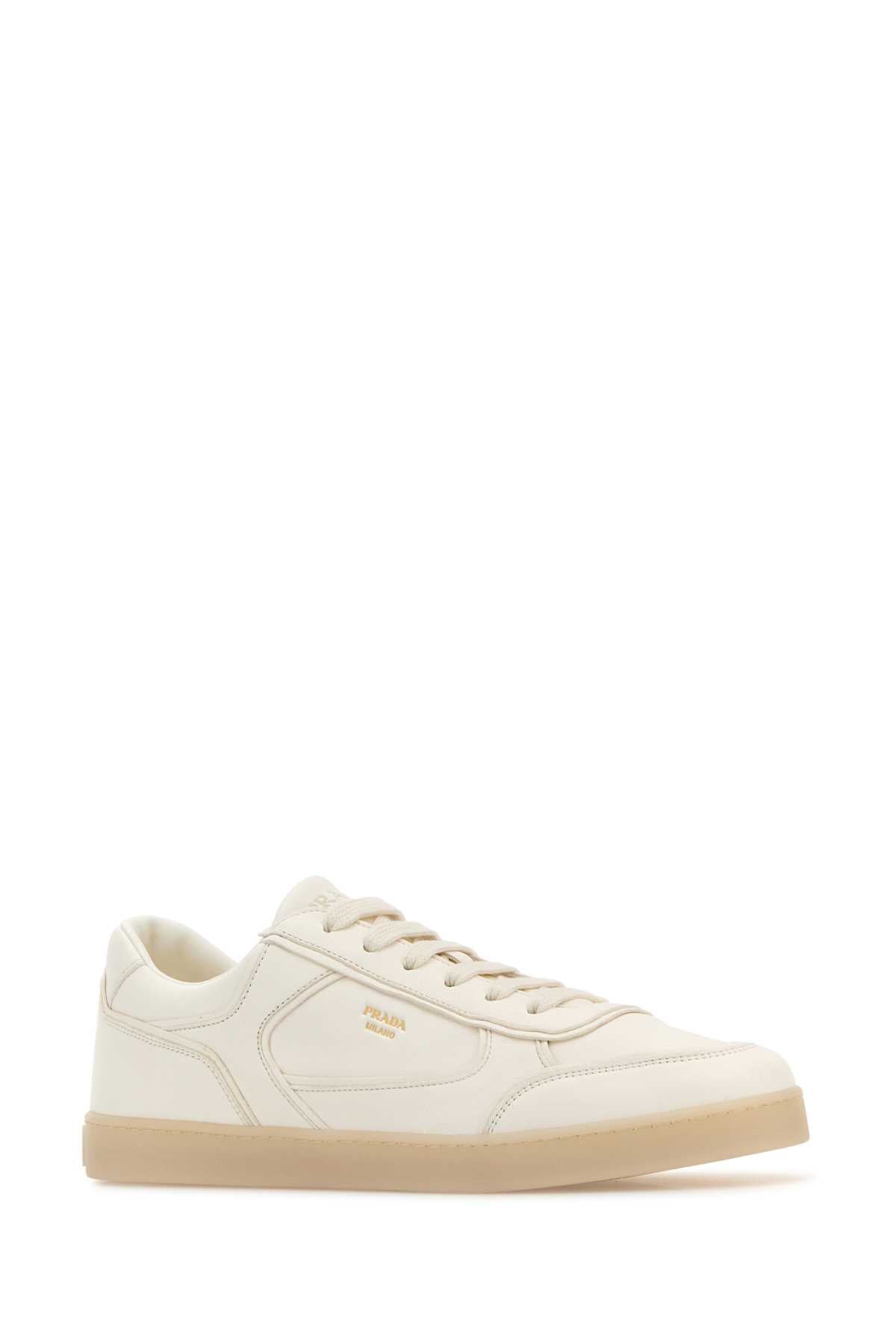 PRADA Stylish Leather Sneakers for Men